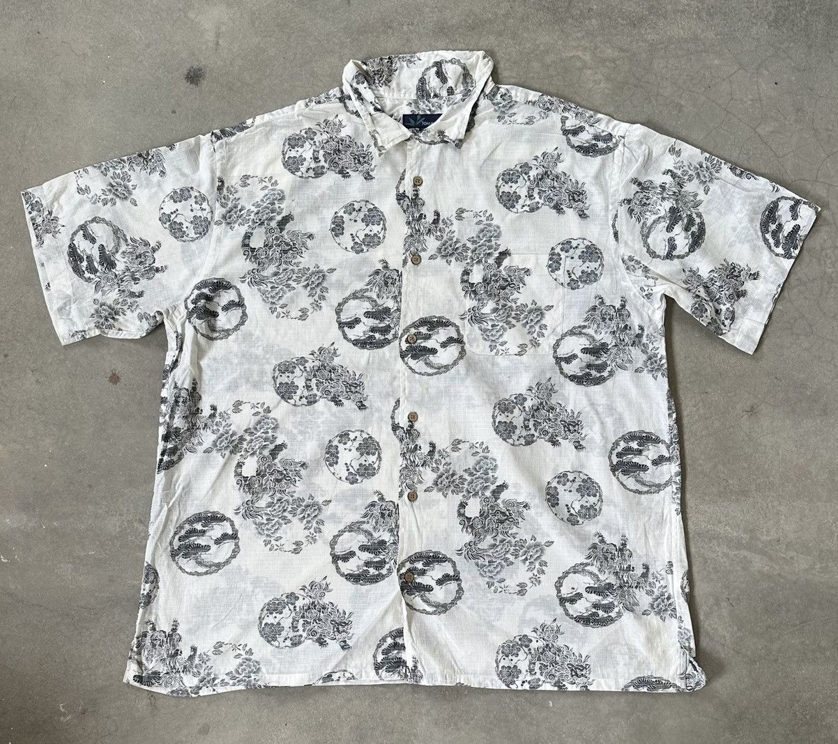 Japanese Brand TOM JEANS JAPANESE TRADITION CULTURE SHIRT Size US XXL / EU 58 / 5 - 1 Thumbnail