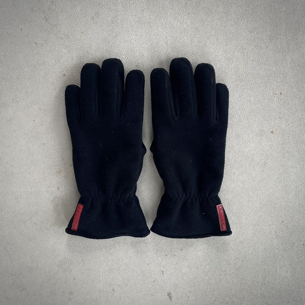 Prada Linea Rossa Knit Windproof Gloves — CONSUMED