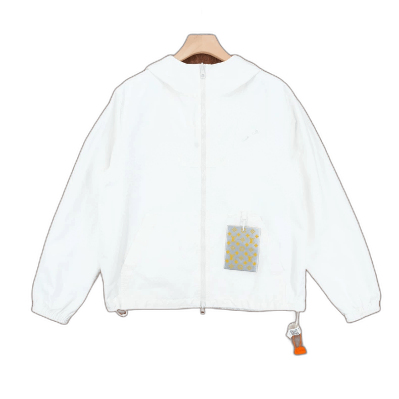 New LV Louis Vuitton White Jacket-2506