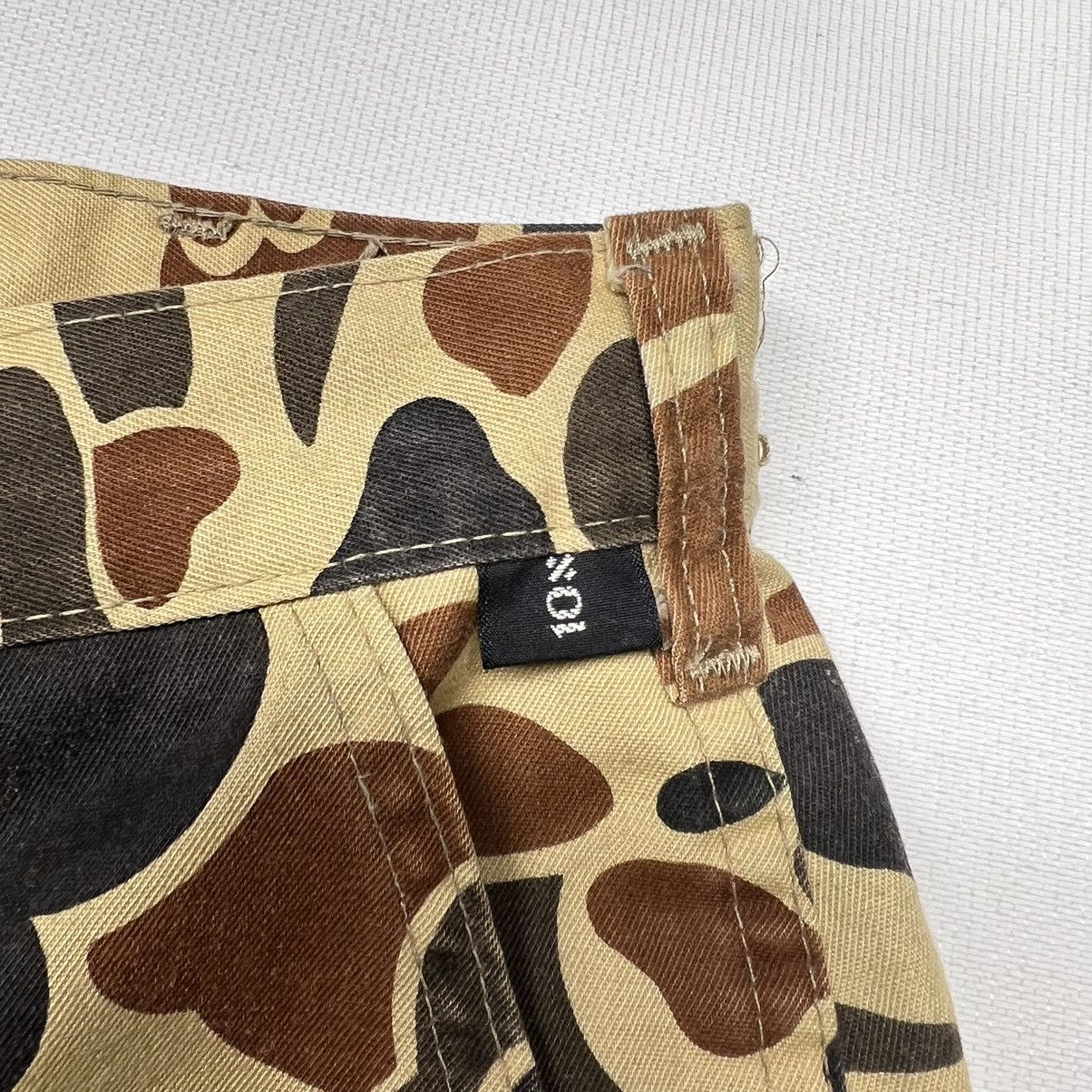 Vintage VTG 10X Cargo Pants Medium Duck Camo Brown Pocket Hunting Size US 32 / EU 48 - 7 Thumbnail