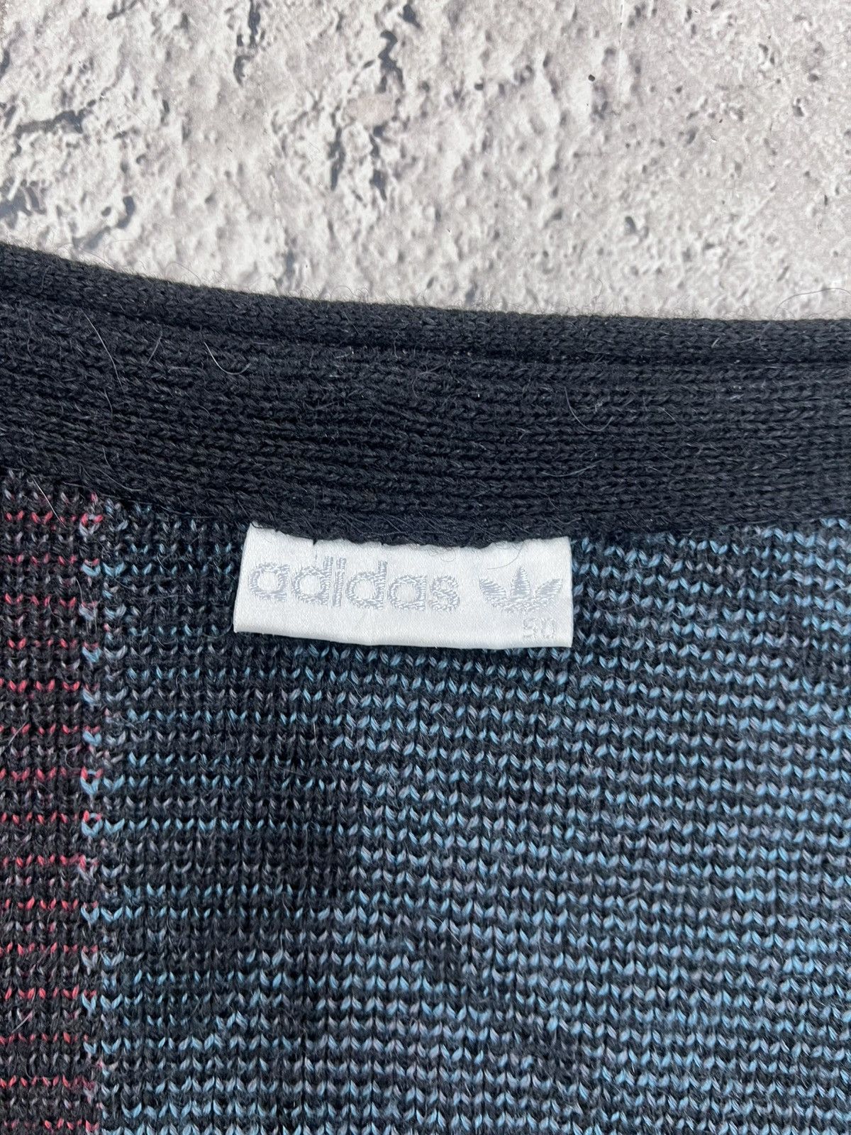 Adidas × Vintage Vintage Adidas COOGI STYLE 90s Knit Sweater Jumper Size US M / EU 48-50 / 2 - 2 Thumbnail