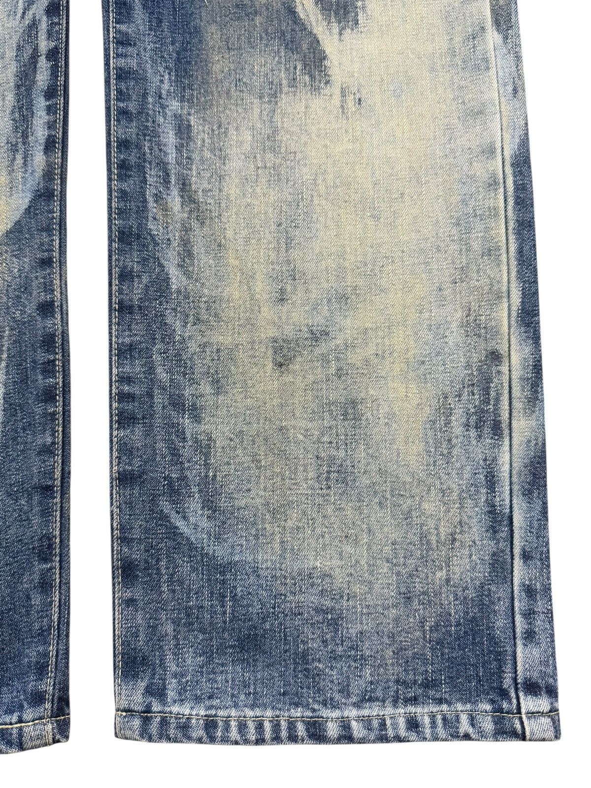 Kapital Vintage Japanese Blue Faded Wash Bleached Style Distressed Size US 36 / EU 52 - 8 Thumbnail