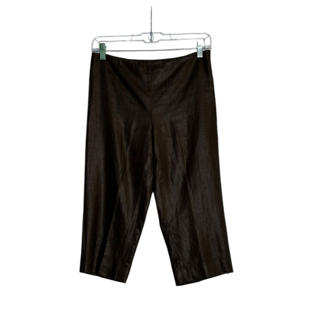 Magaschoni MAGASCHONI brown capri pants size Small Size 28" / US 6 / IT 42 - 1 Thumbnail