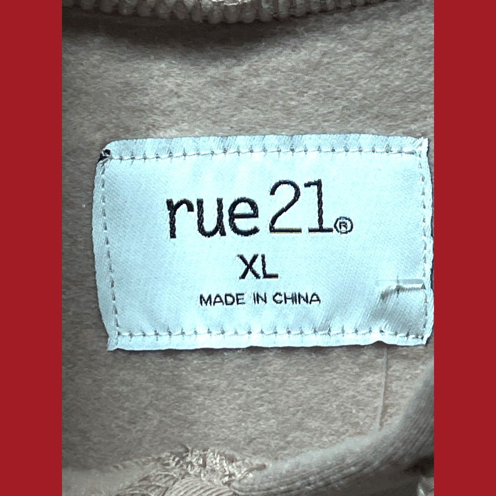 Other Rue 24 - Women's Long Sleeve Hooded Sweatshirt - Brown - Ext Size XL / US 12-14 / IT 48-50 - 9 Thumbnail