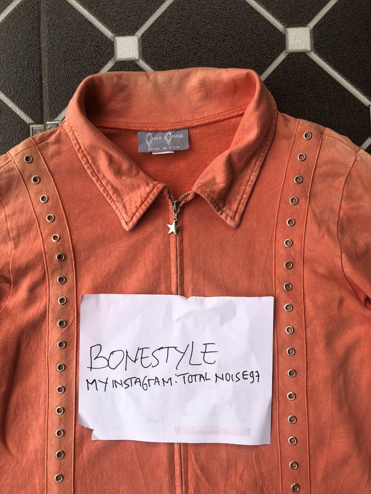 If Six Was Nine Japanese Studded Vintage Jacket ‘ cover charge’ Punk Style Size US L / EU 52-54 / 3 - 8 Thumbnail
