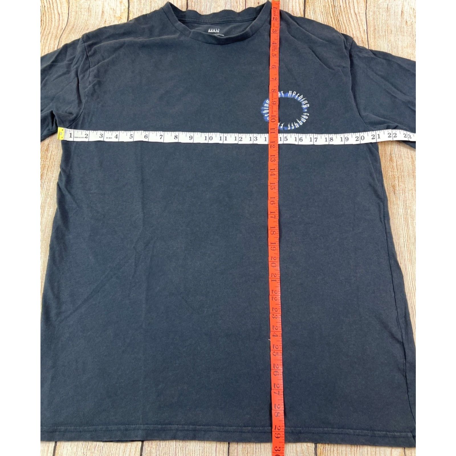 Vintage MAN T-Shirt Mens Small Size S Black Relaxed Fit Streetwear Fear Nothing Conquer Everything Shirts Size US S / EU 44-46 / 1 - 6 Thumbnail