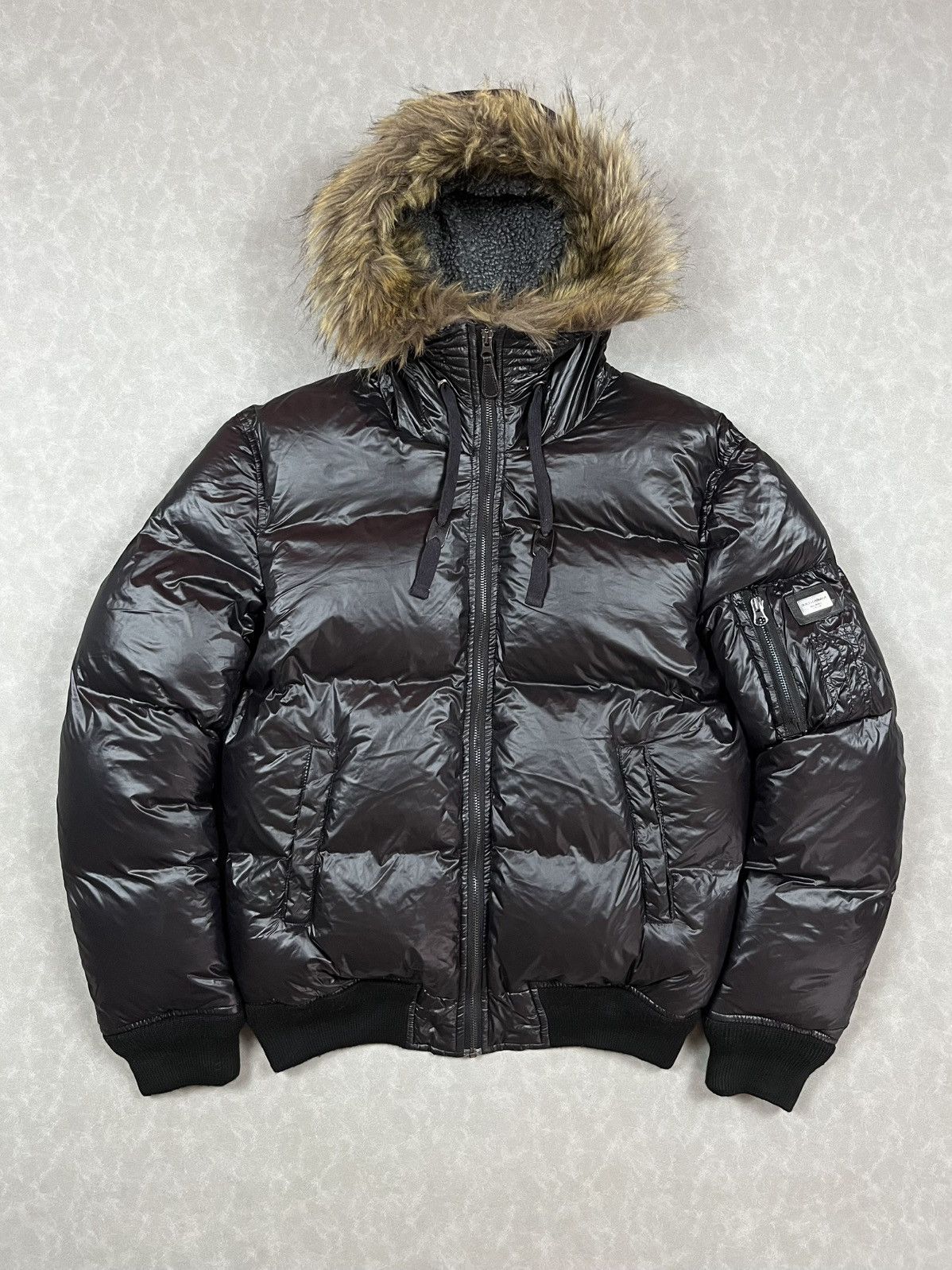 Dolce & Gabbana D&G puffer fur jacket Size US M / EU 48-50 / 2 - 1 Thumbnail
