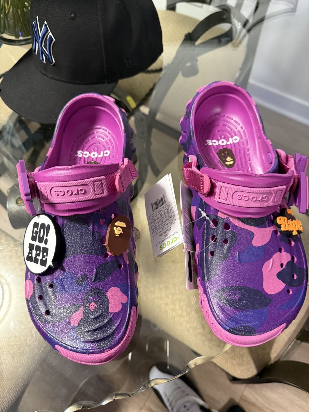 Bape × Crocs Bape X Croc collab purple Size US 10 / EU 43 - 1 Thumbnail