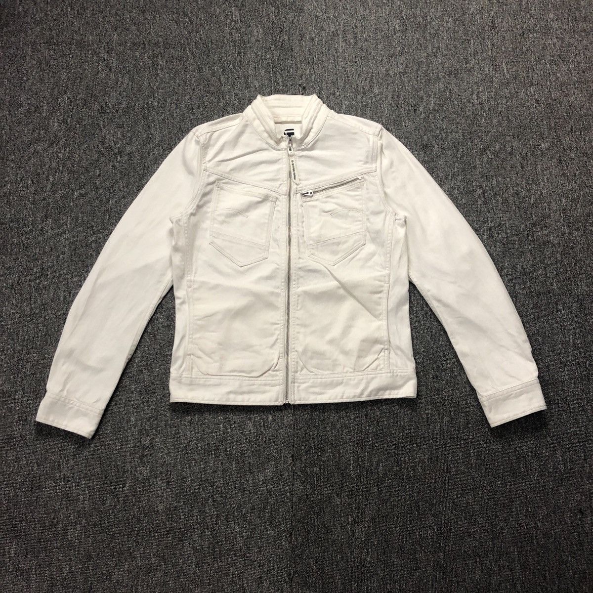 G-Star G Star Raw Denim Zipper Jacket Size US S / EU 44-46 / 1 - 1 Thumbnail