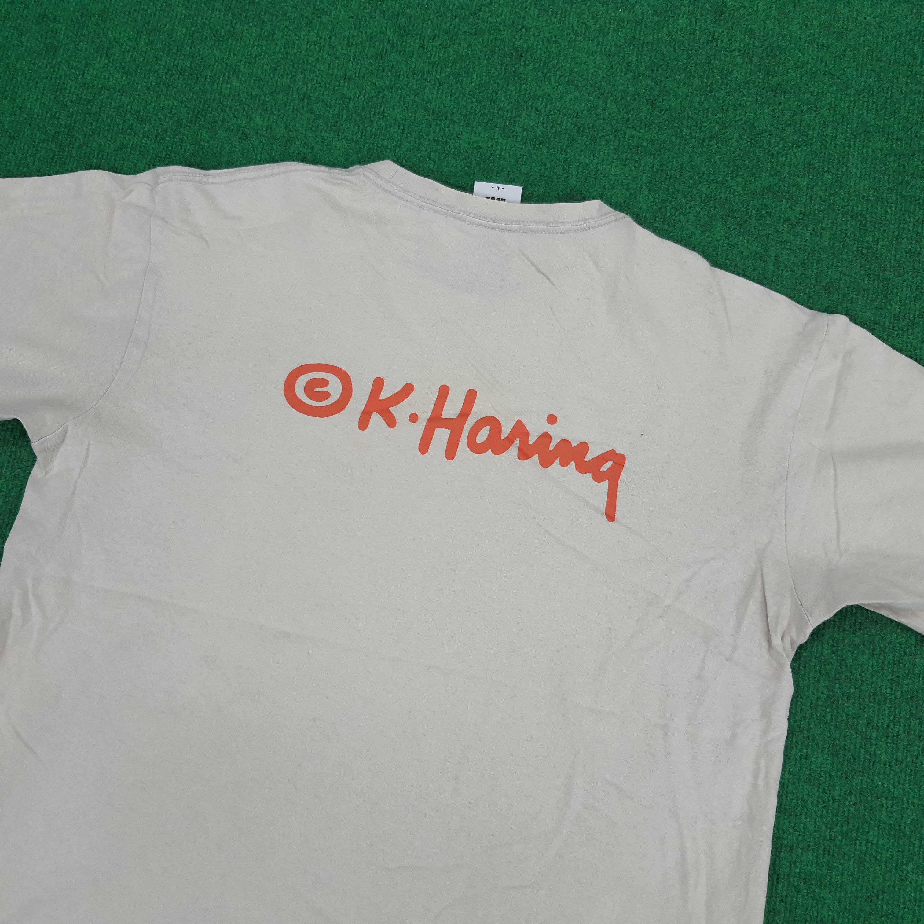 Japanese Brand × Keith Haring Vintage Keith Haring Art Streetwear T-shirt Size US XL / EU 56 / 4 - 4 Thumbnail
