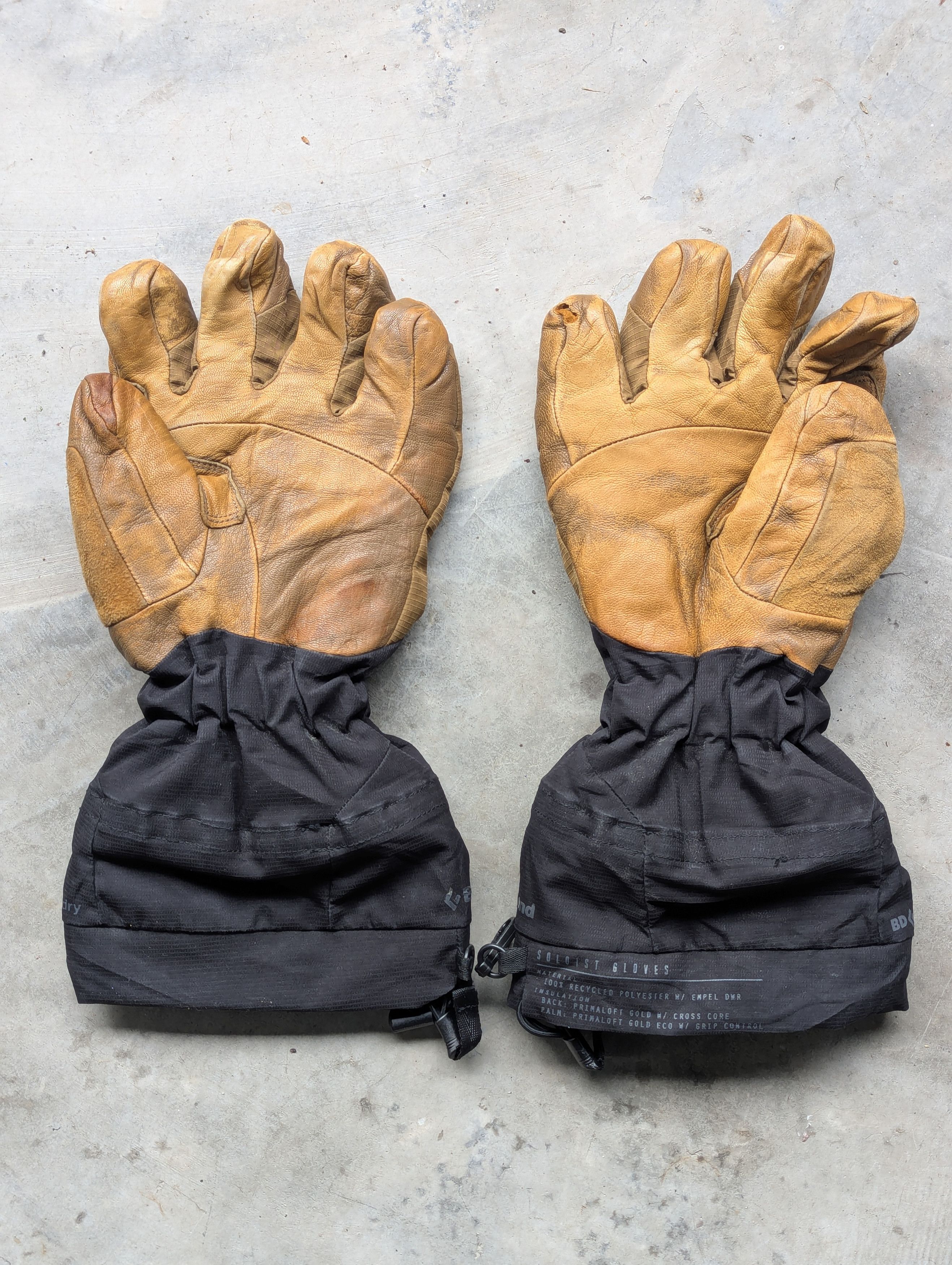 Black Diamond Black Diamond Soloist Gloves S Size 28 - 4 Thumbnail