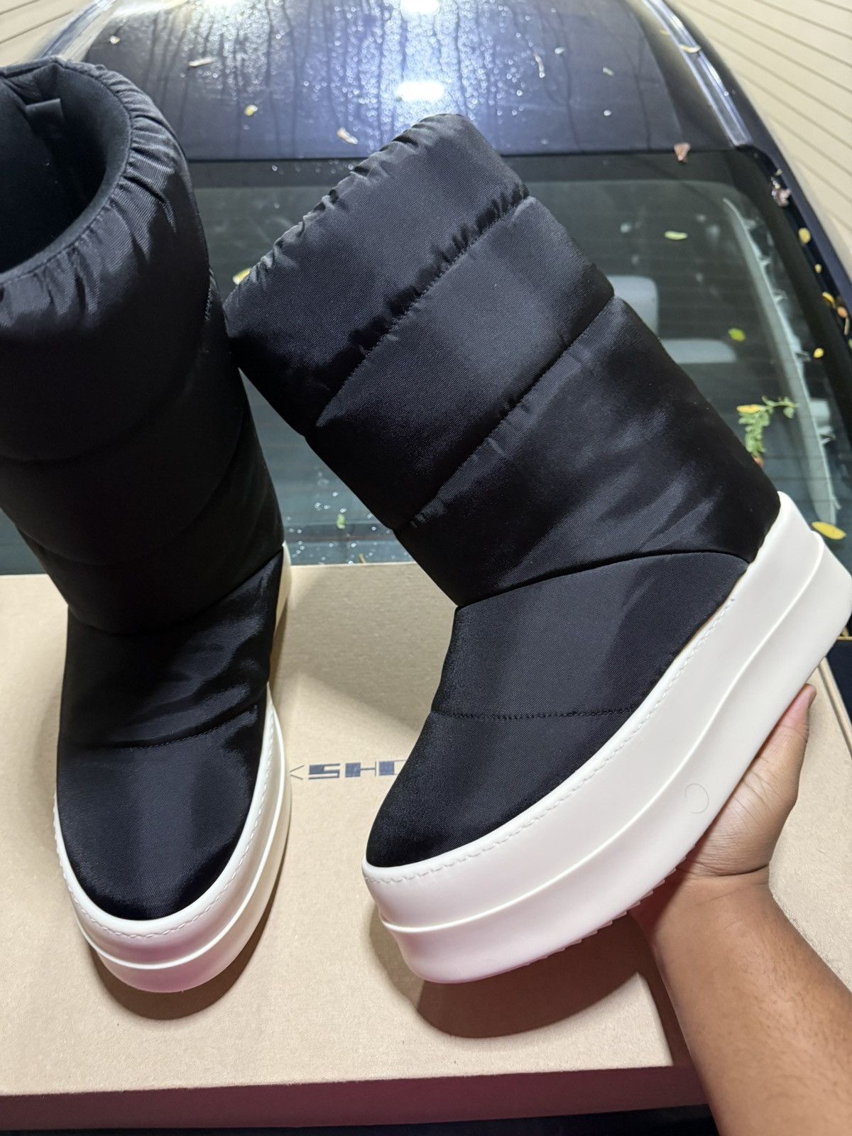 Rick Owens Drkshdw Rick Owens Lunar Boots Size 43/10Us Size US 10 / EU 43 - 1 Thumbnail