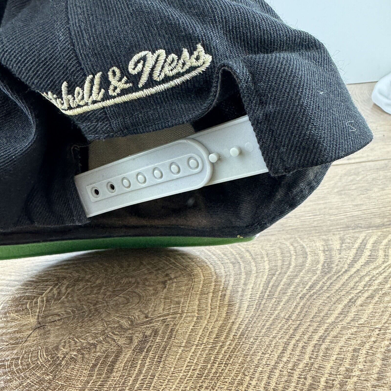 Mitchell & Ness San Antonio Spurs Hat Mitchell & Ness Black Hat Adjustable S Size ONE SIZE - 9 Thumbnail