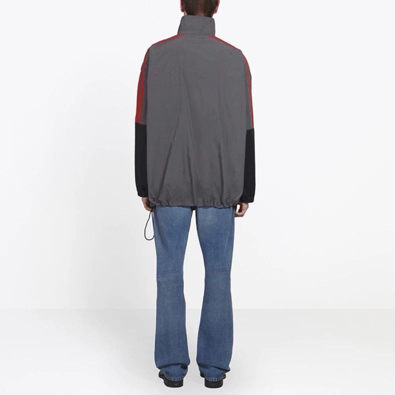 Balenciaga Balenciaga Logo printed zip-up high collar long sleeves Size US S / EU 44-46 / 1 - 8 Thumbnail