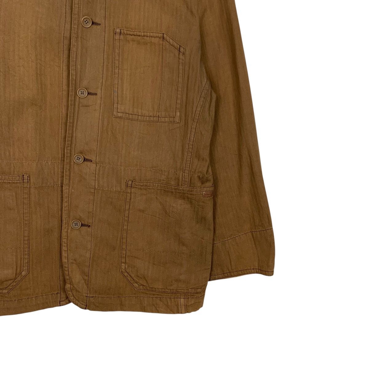 Japanese Brand Vintage 90’s CROCODILE Casual Work Jacket #2823-C127 Size US M / EU 48-50 / 2 - 6 Thumbnail