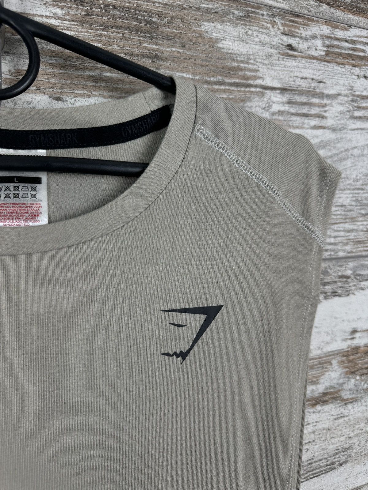 Gymshark Mens Gymshark react drop arm tank top T-shirt tee Size US L / EU 52-54 / 3 - 2 Thumbnail