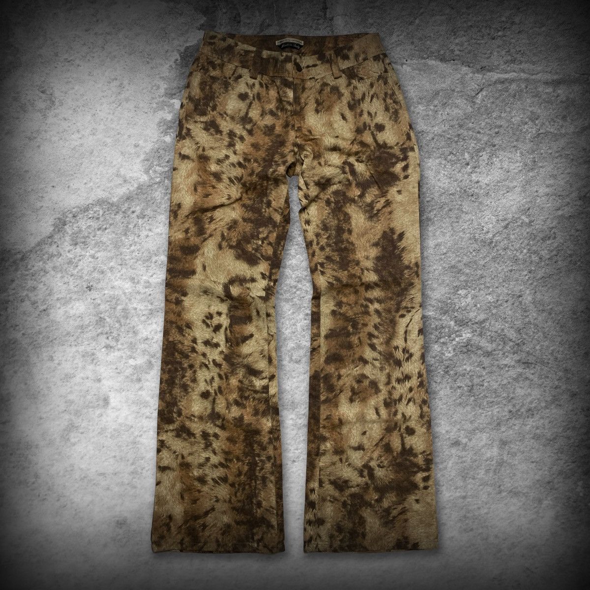 Other Grace Continental Leopard Print Pants Size 26" / US 2 / IT 38 - 1 Thumbnail