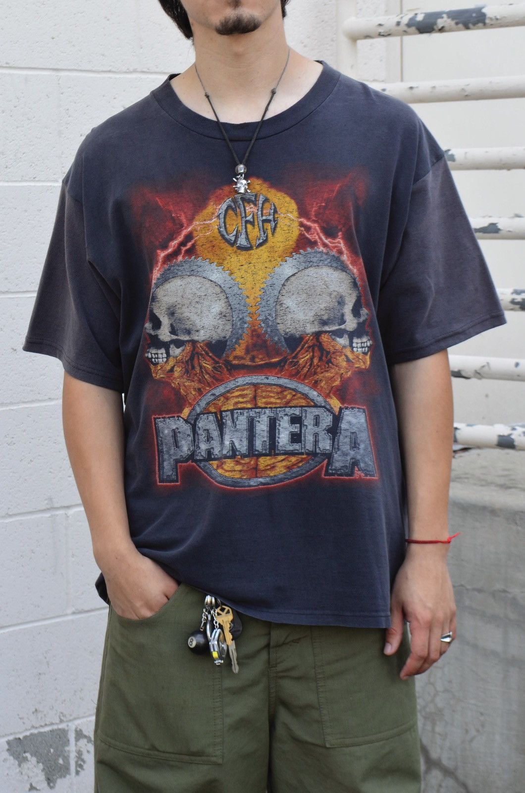 Vintage Vintage 2000’s Pantera Cowboys From Hell Graphic Band Tee Size US XL / EU 56 / 4 - 1 Thumbnail