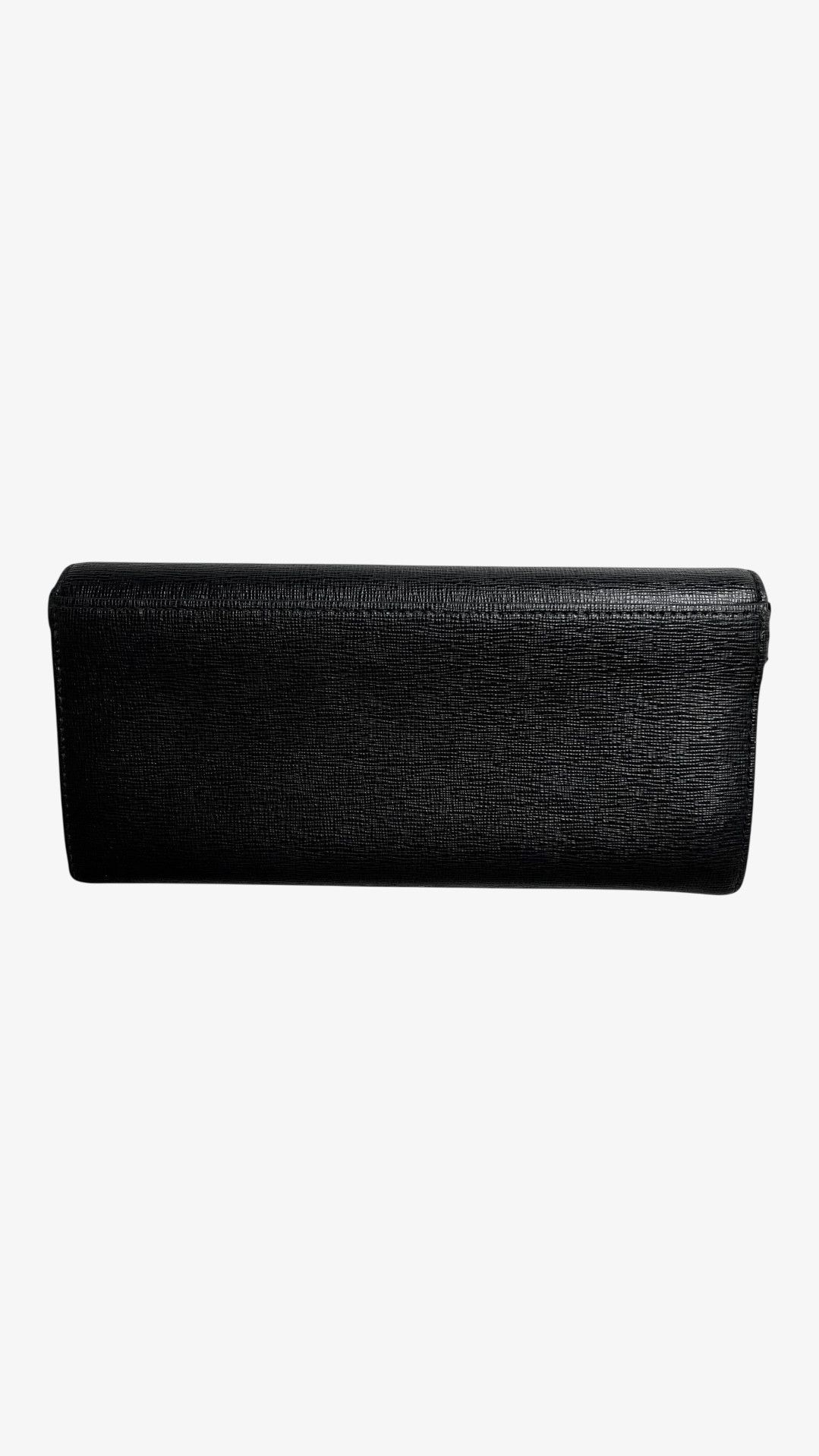 Furla Vintage Y2K Furla Black Leather Continental Flap Wallet Size ONE SIZE - 7 Thumbnail