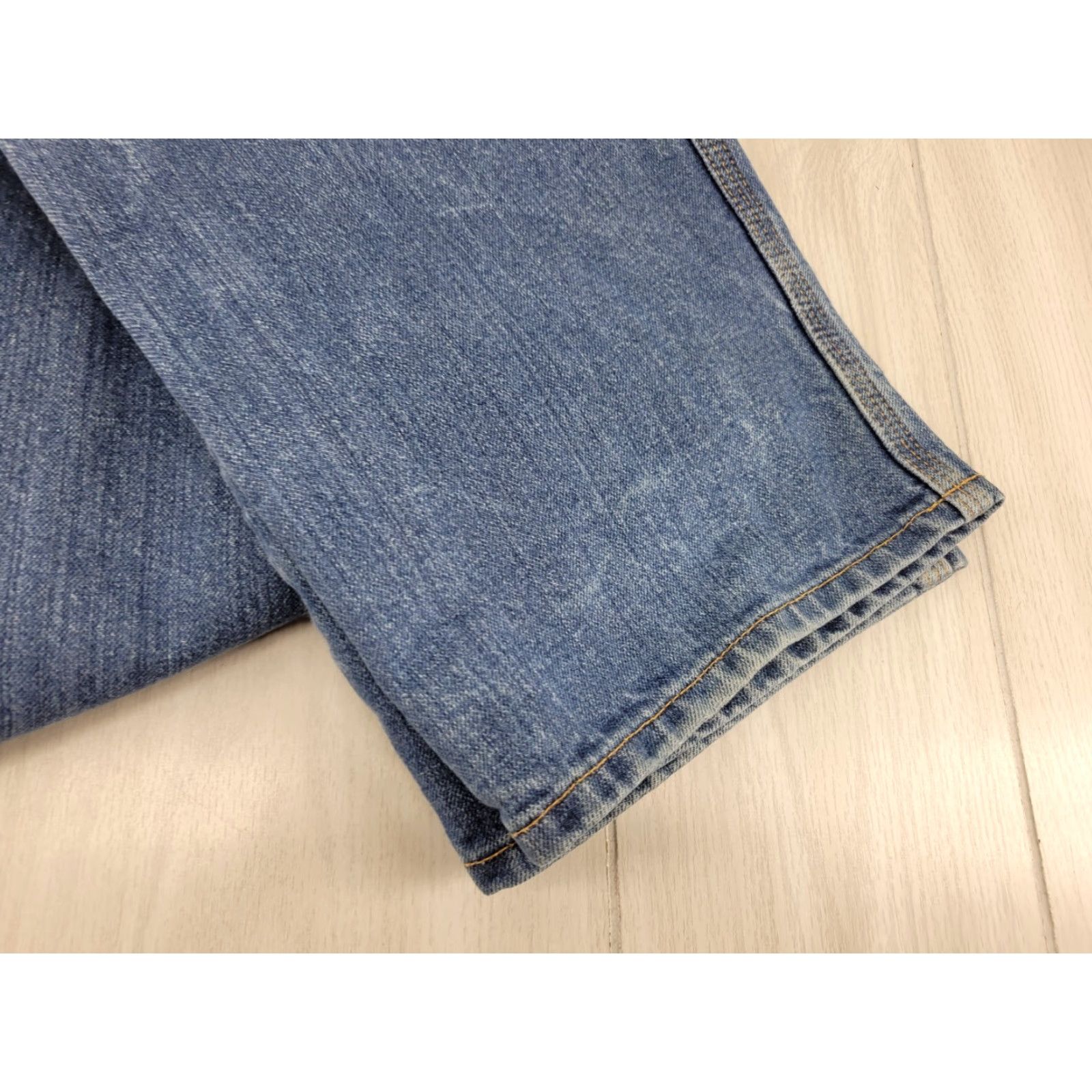 Carhartt VINTAGE Carhartt Jeans Men’s Regular 42x32 Blue Denim 5-Pocket Straight Belt Loops 101496 420 Distressed No Size US 42 / EU 58 - 5 Thumbnail