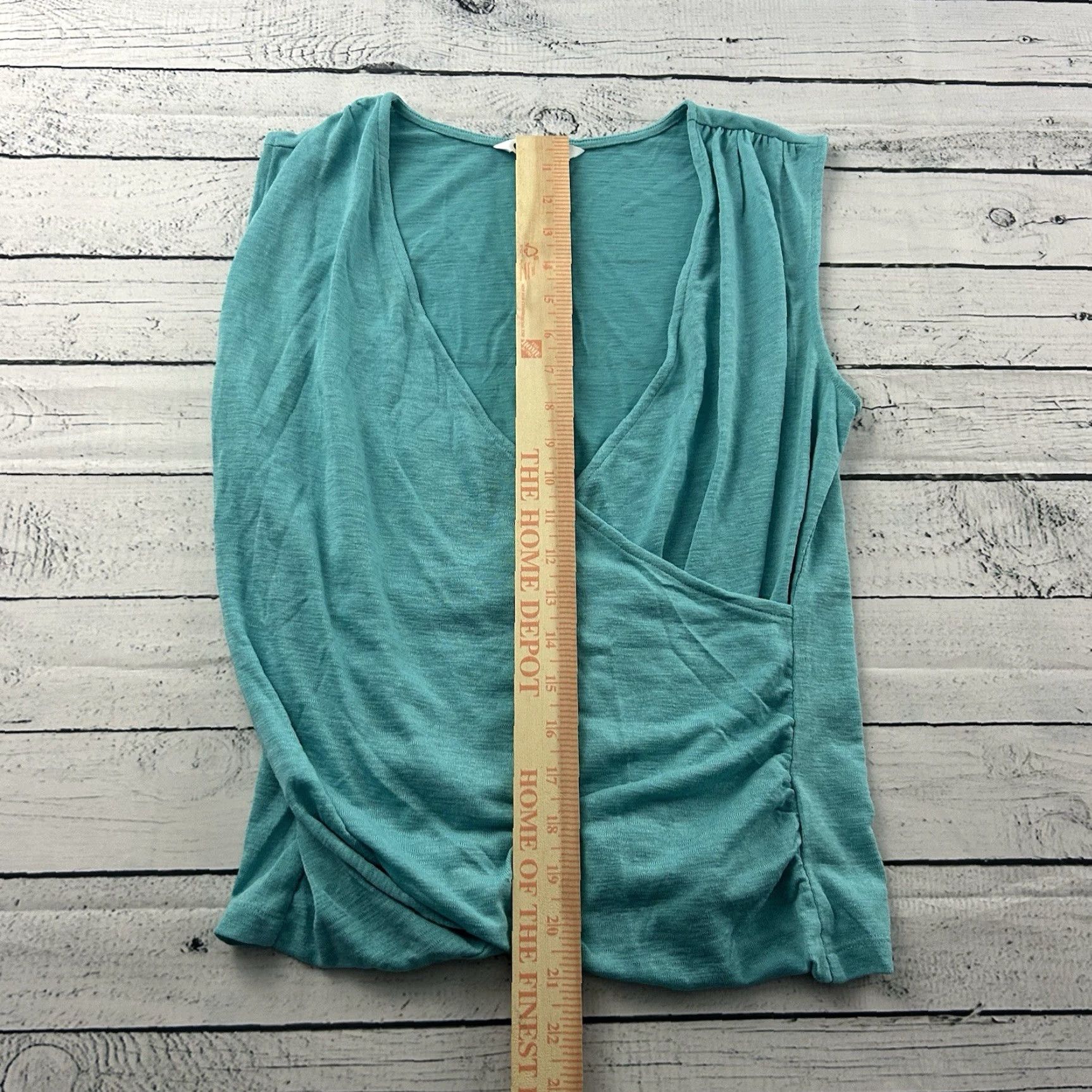 Athleta Athleta Tank Women S Sleeveless Breezy Wrap Blue Size S / US 4 / IT 40 - 3 Thumbnail