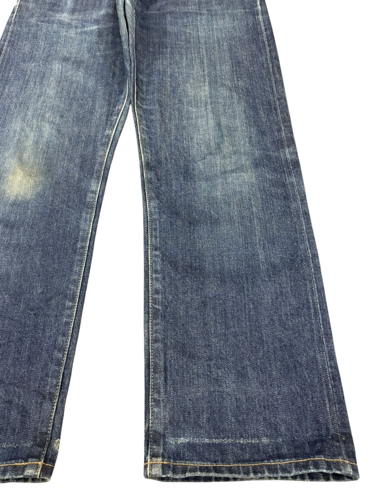Lemaire × Uniqlo Vintage Uniqlo Lemaire Selvedge Blue Wash Loose Jeans Size US 31 - 8 Thumbnail