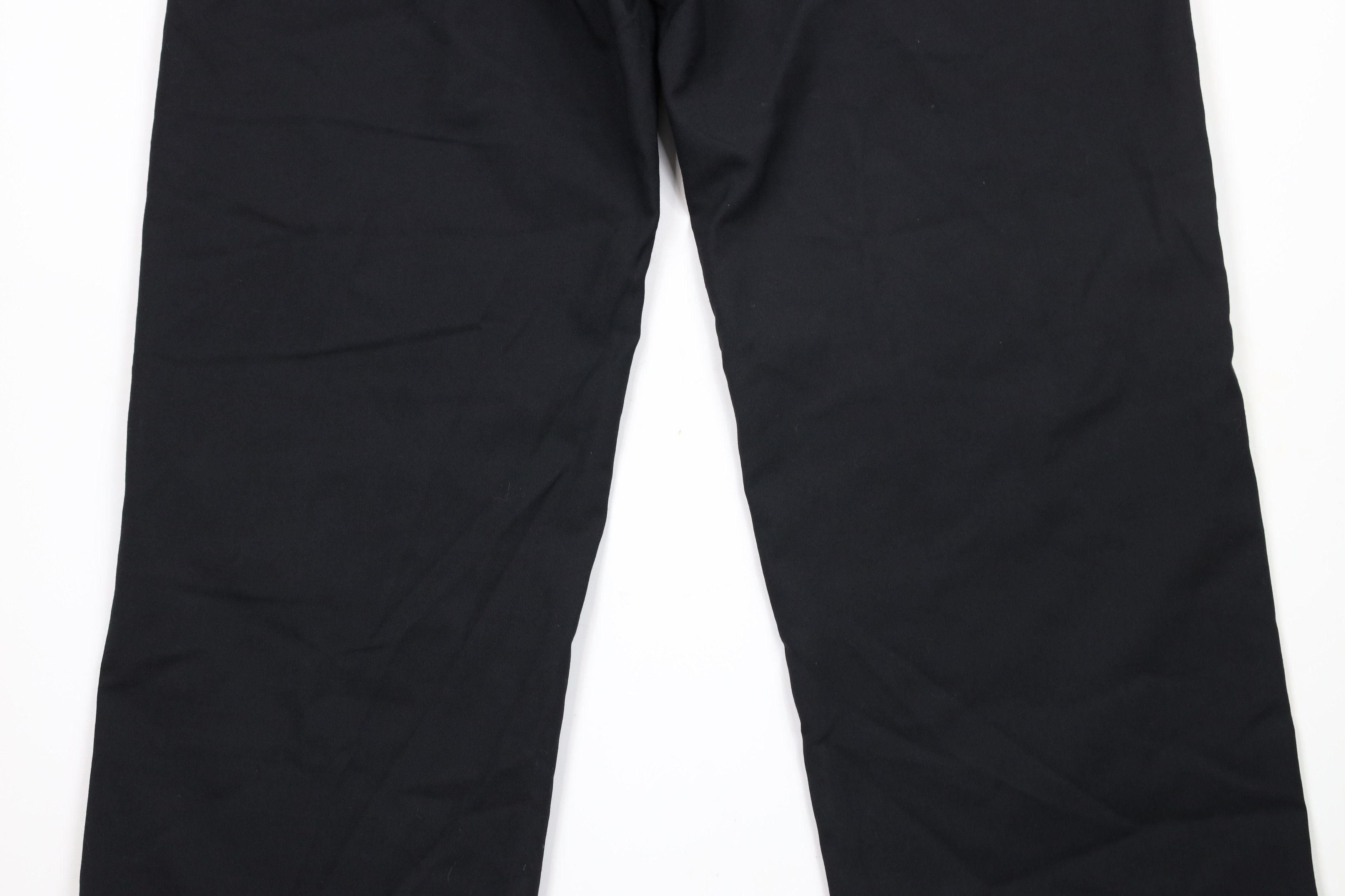 Gap × Vintage Vintage Y2K Gap Wool Stretch Wide Leg Chino Pants Black Size US 36 / EU 52 - 11 Thumbnail