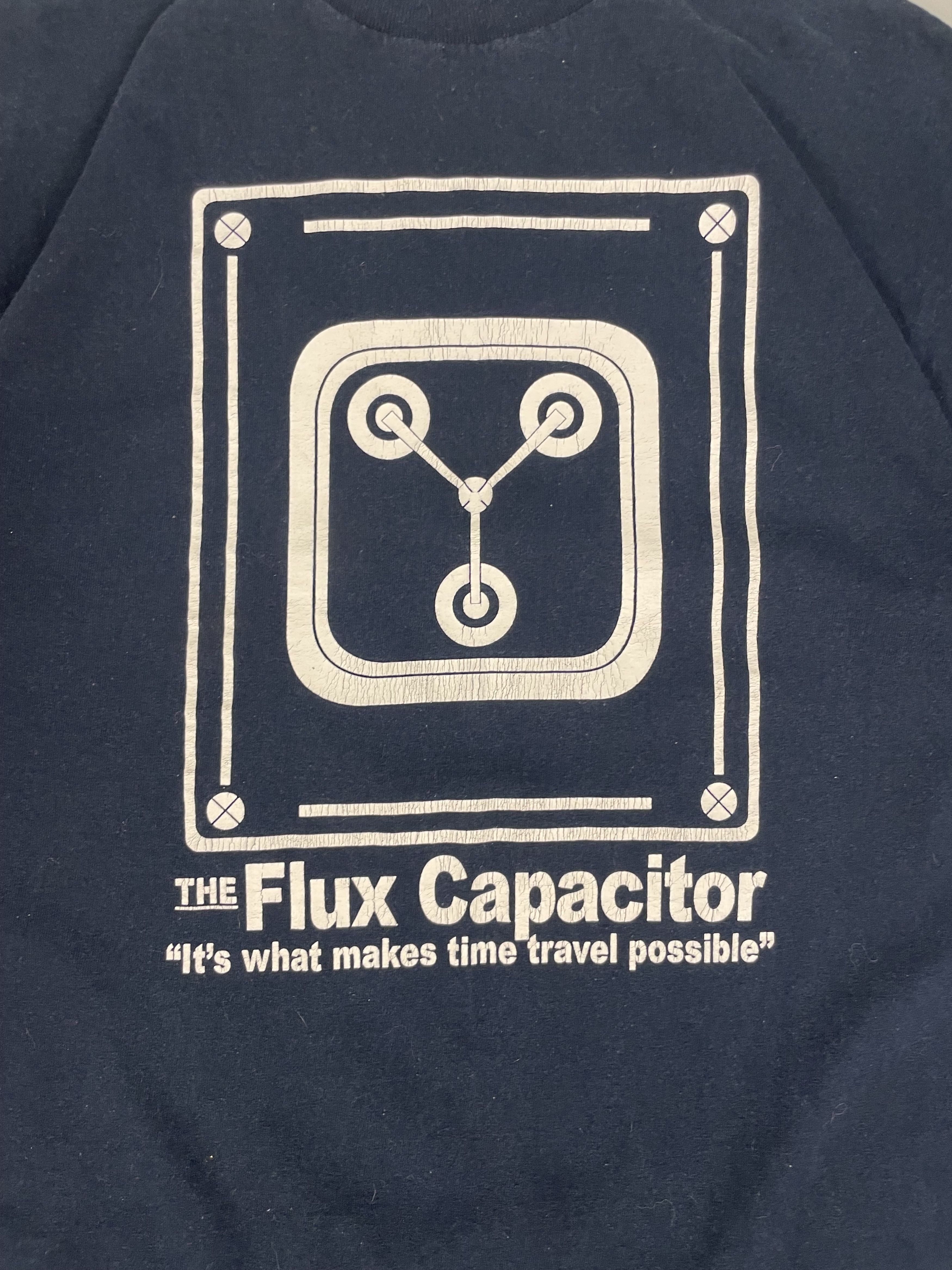 Band Tees × Vintage VINTAGE FLUX CAPACITOR BACK TO THE FUTURE DELTA TEE Size US M / EU 48-50 / 2 - 2 Thumbnail