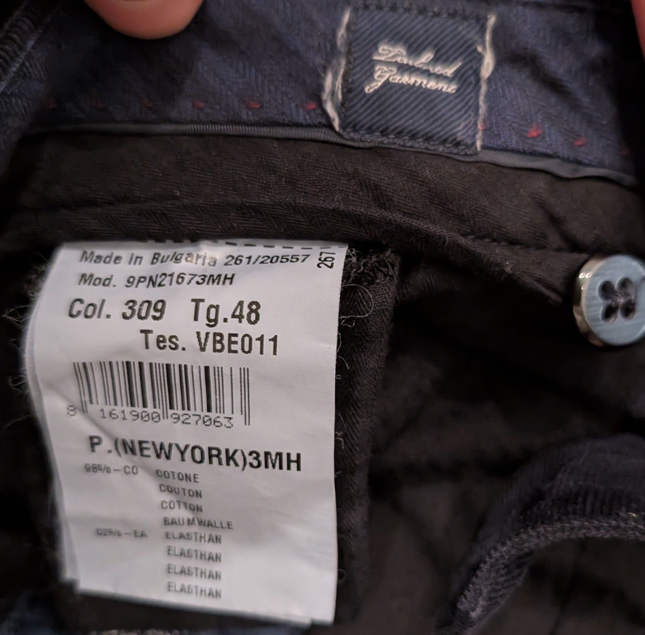 Mason's Mason's New York Style Corduroy Trousers Made in Bulgaria Size US 32 / EU 48 - 3 Thumbnail
