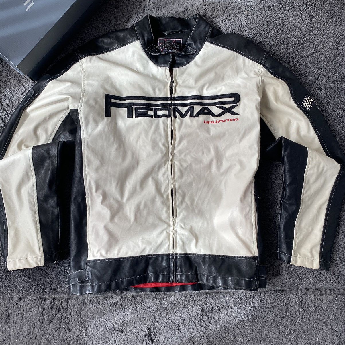 Vintage Vintage Leather Jacket Redmax Unlimited Crew Y2K Size US L / EU 52-54 / 3 - 1 Thumbnail