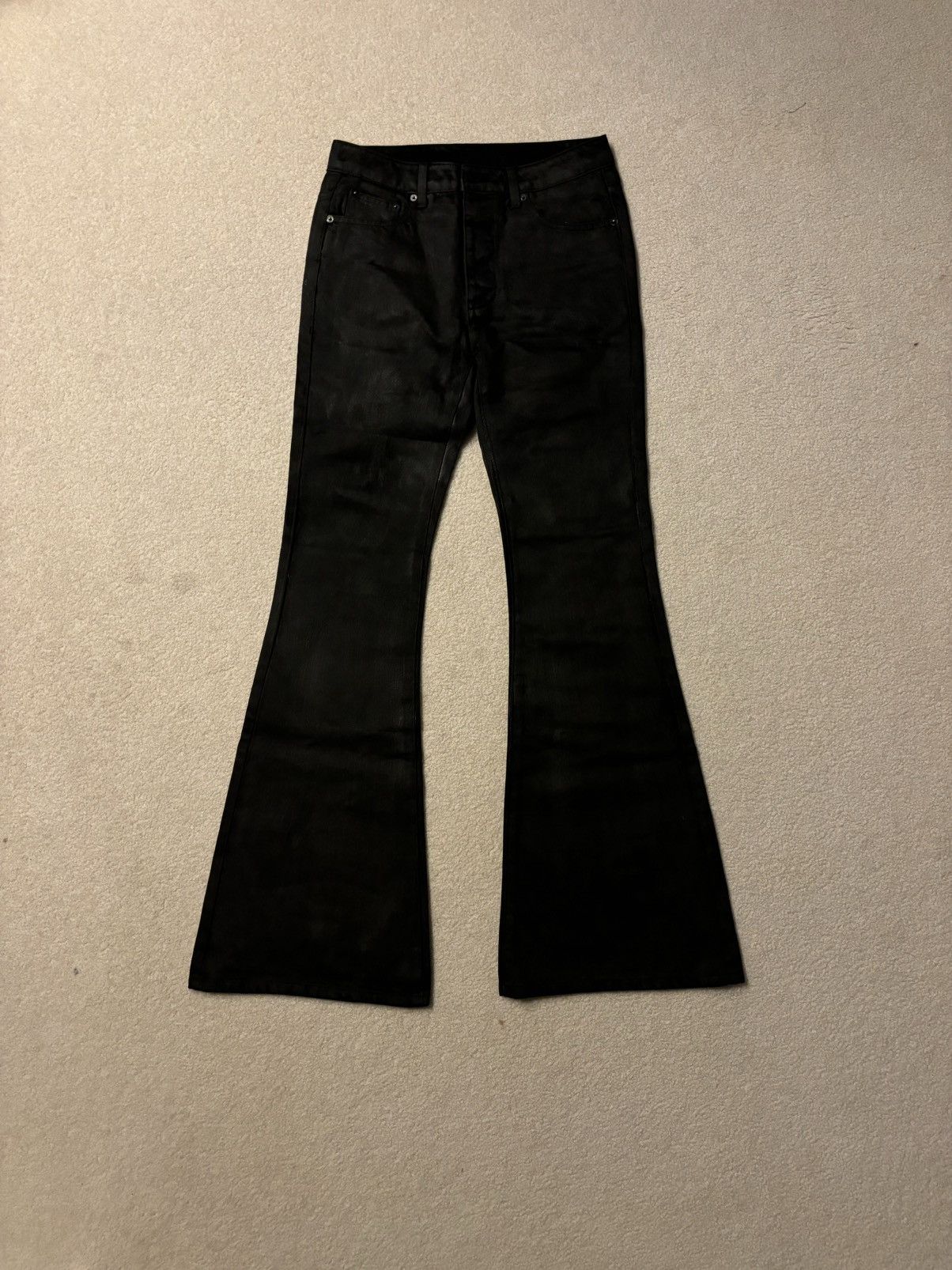 Other Myuglyfantasy Waxed Flared Denim | Grailed