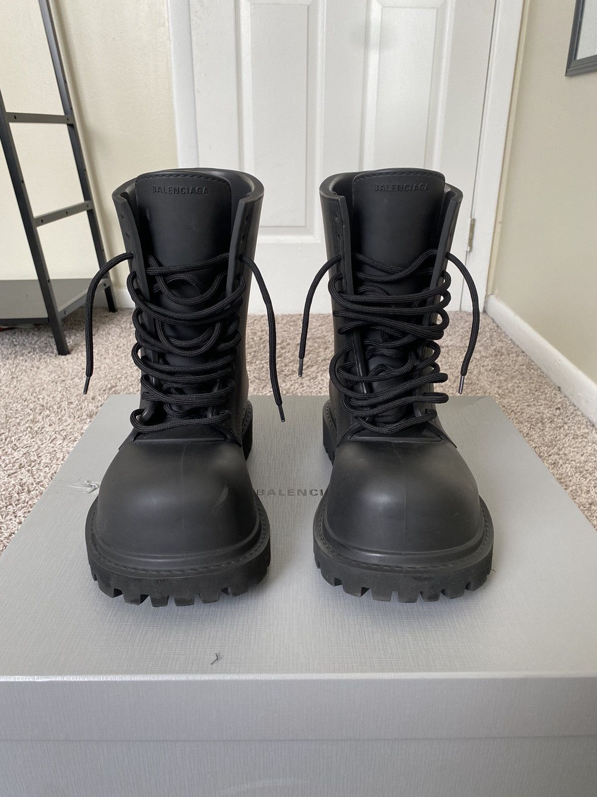 最終値下げ！早い者勝ち！balenciaga steroid boots 41 Balenciaga Balenciaga Steroid Boots | Grailed