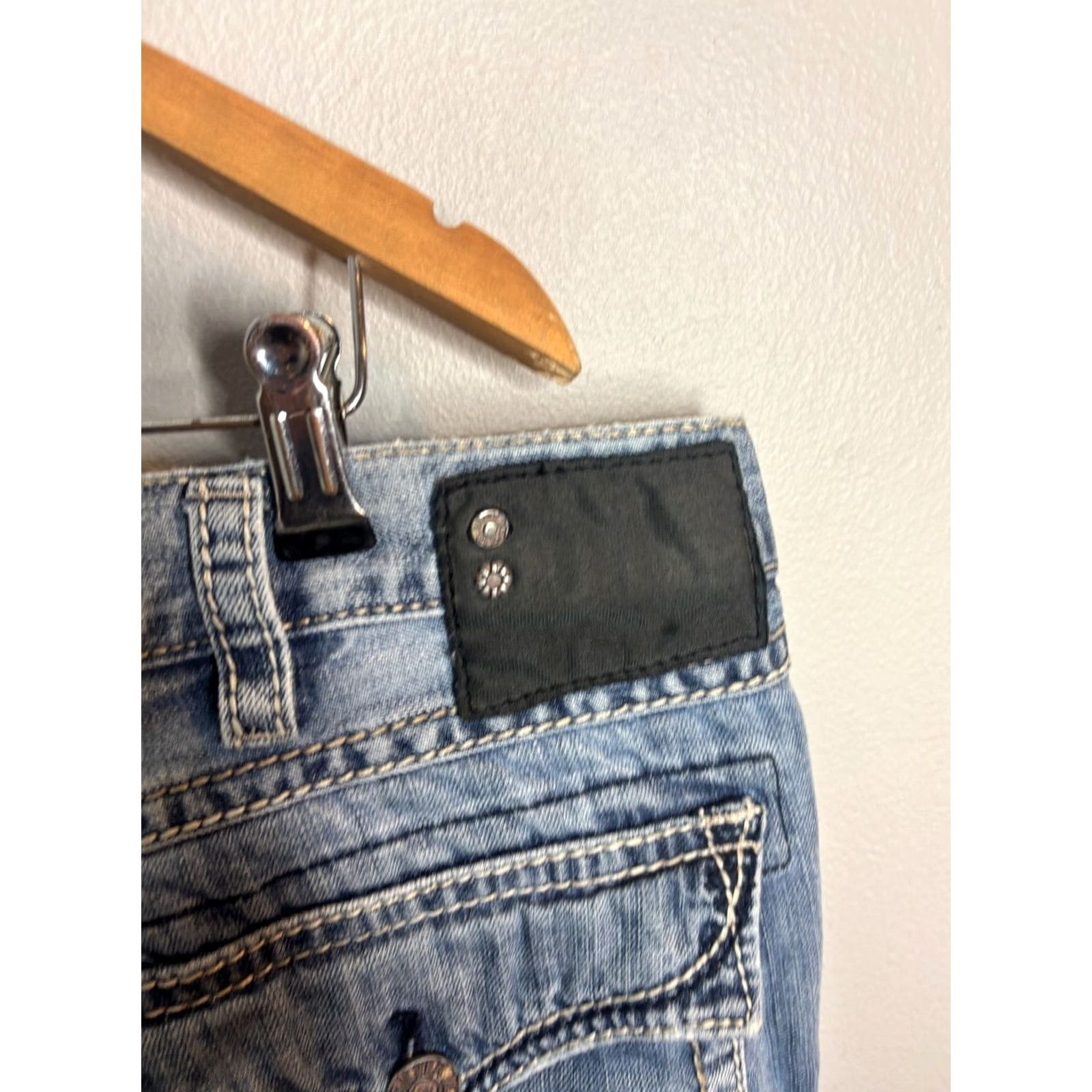 Silver Jeans Co. Silver Jeans Jeans Mens Size 38 Dark Wash Blue Bootcut Denim 6176 USA Style 38x26 Mens Size US 38 / EU 54 - 3 Thumbnail