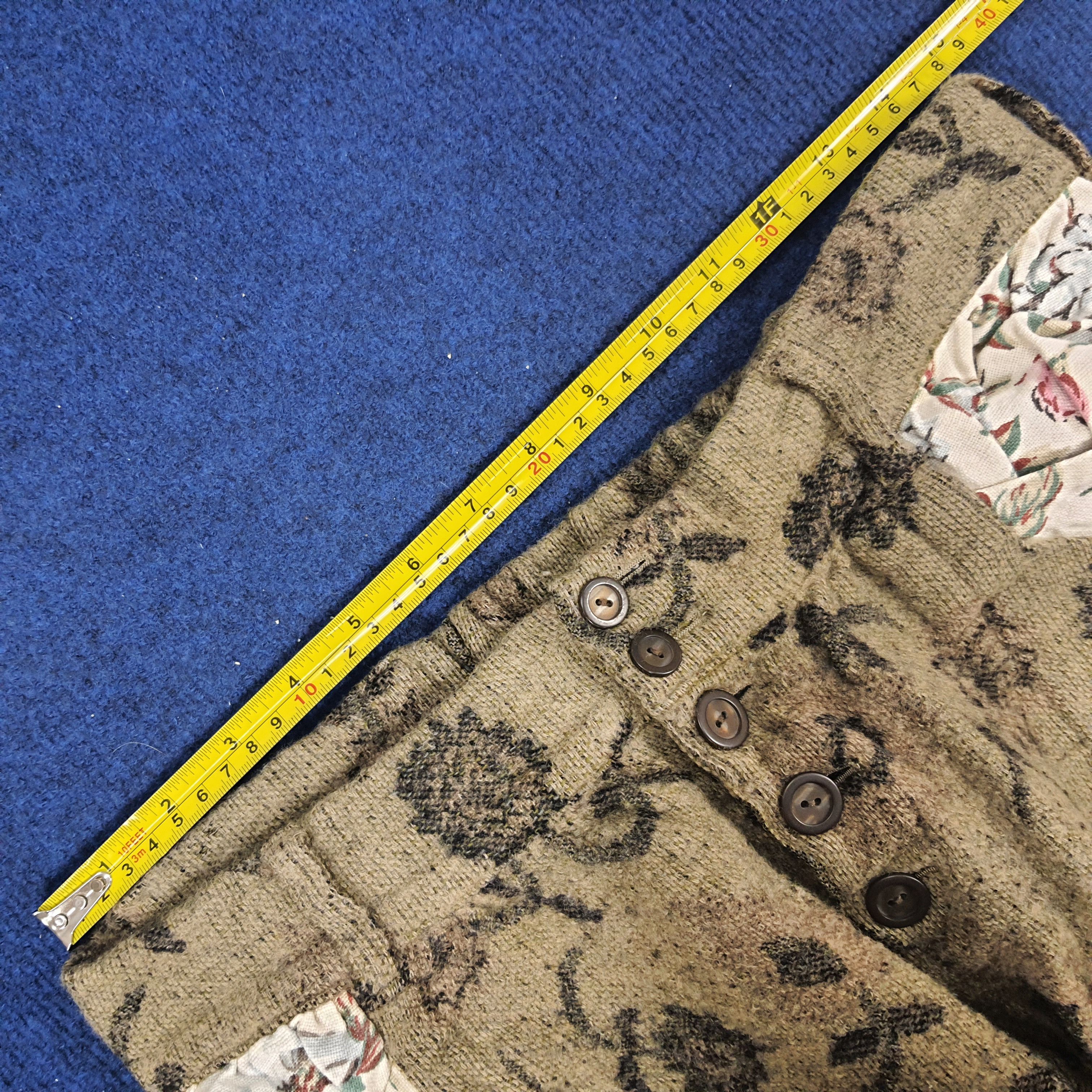 Japanese Brand × Vintage Vintage Pollin Flower Art Sweatpants Size 31" - 9 Thumbnail
