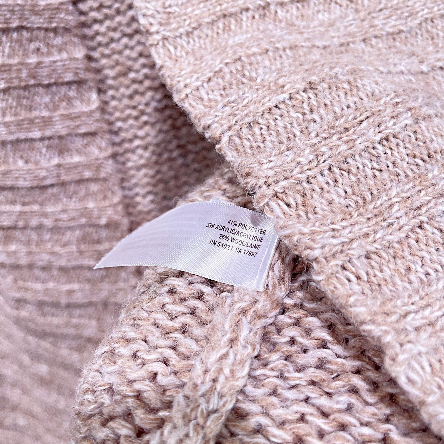 Old Navy OLD NAVY Wool Blend Sleeveless Cardigan Sweater Womens Large Size L / US 10 / IT 46 - 6 Thumbnail