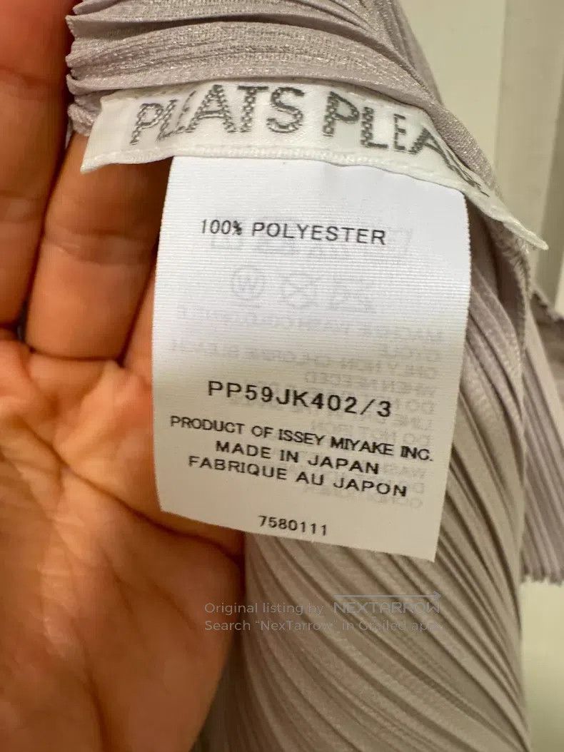Issey Miyake Issey Miyake Grey Tank Top Size L / US 10 / IT 46 - 6 Thumbnail