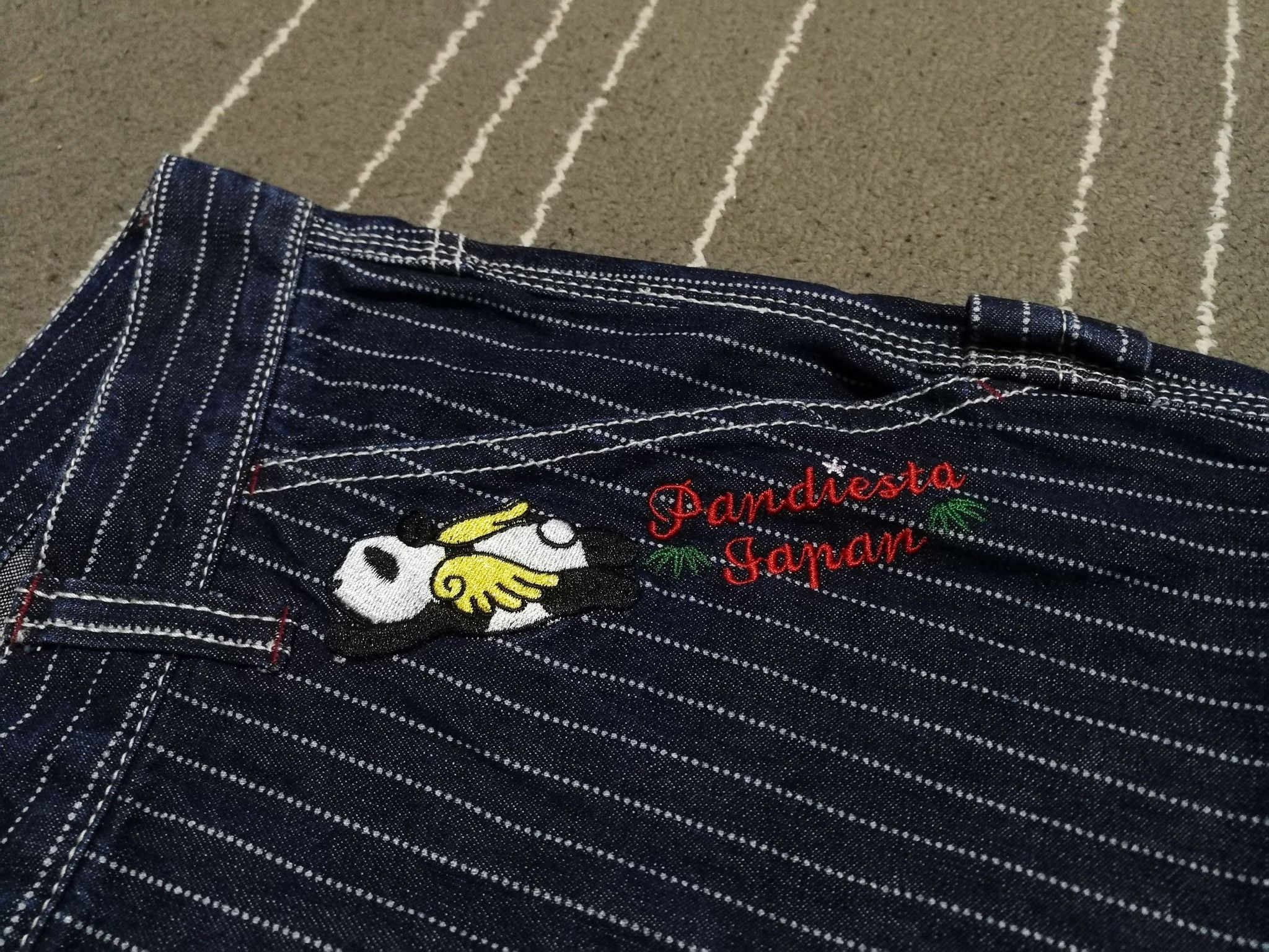 Japanese Brand Oriental Brand NISHIKI X Pandanesta japan denim wabash w38 Size US 38 / EU 54 - 5 Thumbnail