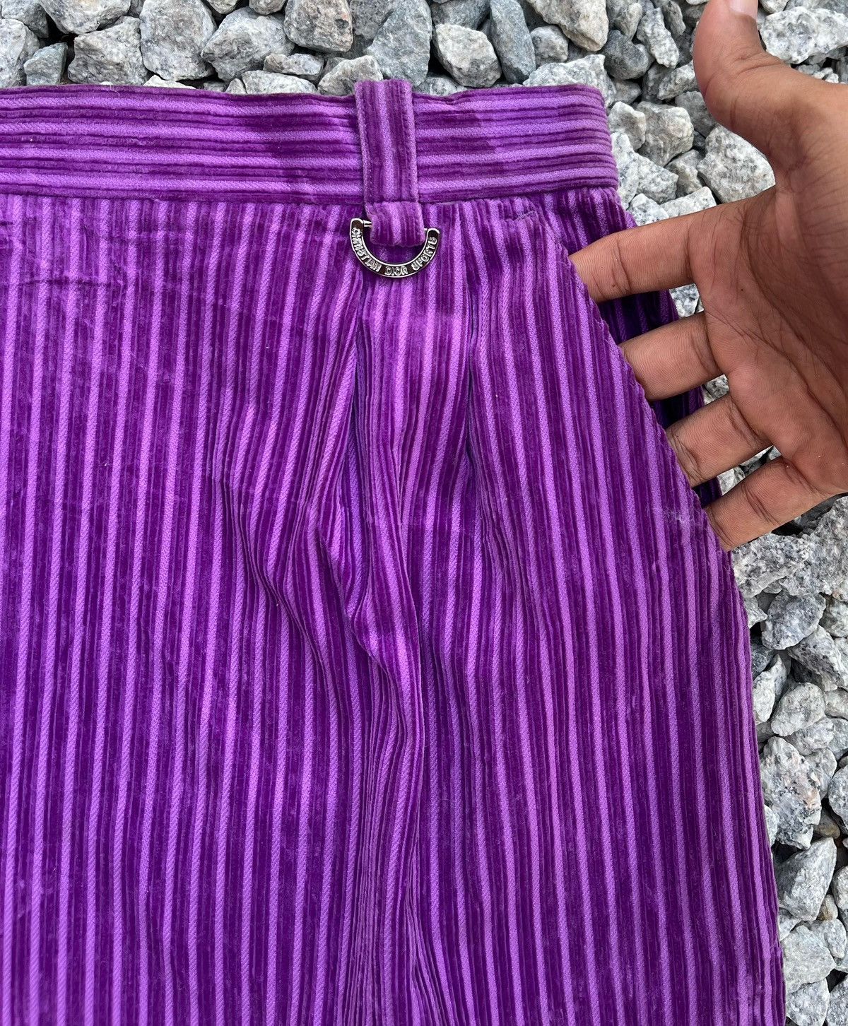 Christian Dior Monsieur 🔥 Christian Dior Corduroy Maxi Skirts Size M Size 26" / US 2 / IT 38 - 10 Thumbnail