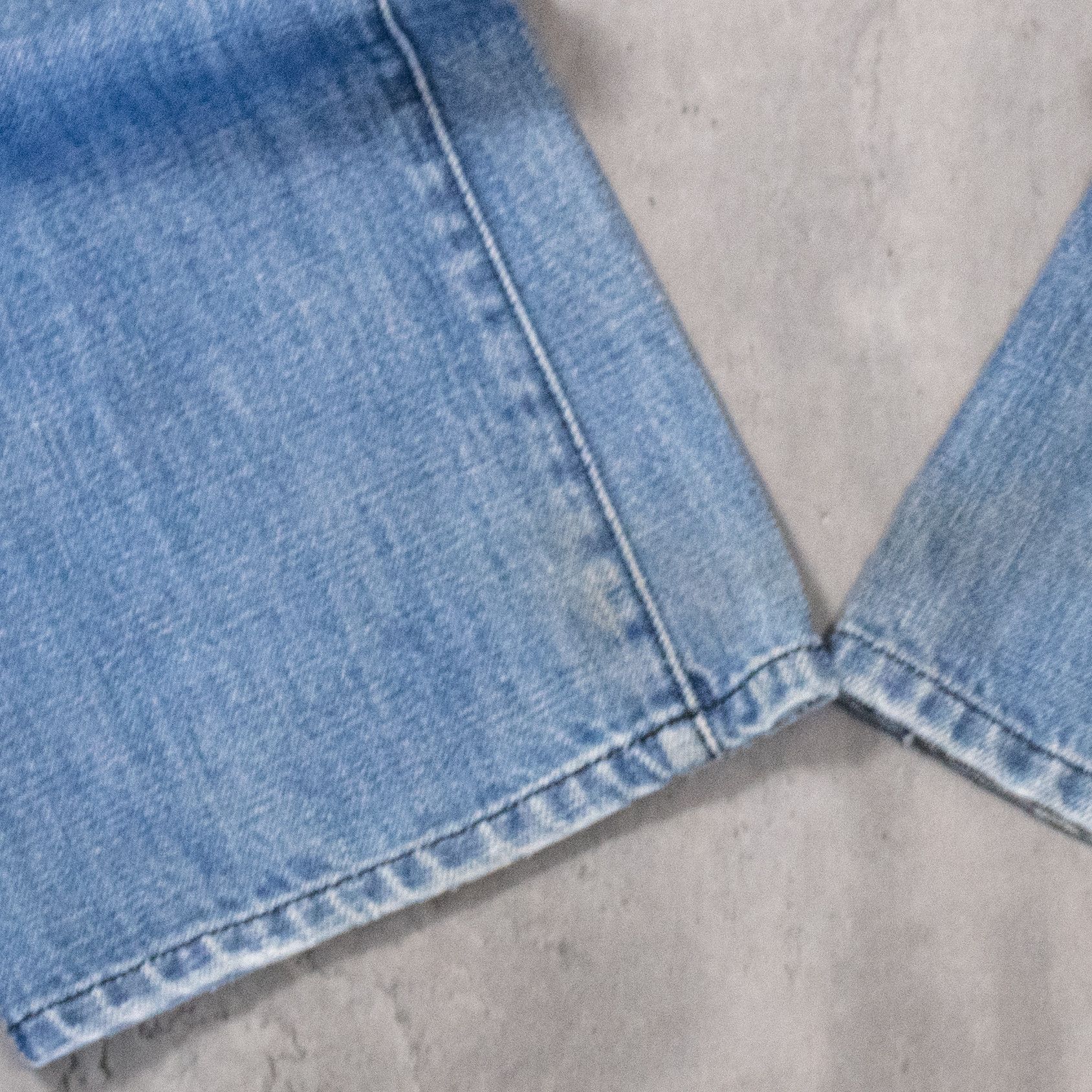 Vintage Y2K 2000's Circa Baggy Relax Crazy Midwash Denim Pant's Size US 32 / EU 48 - 7 Thumbnail