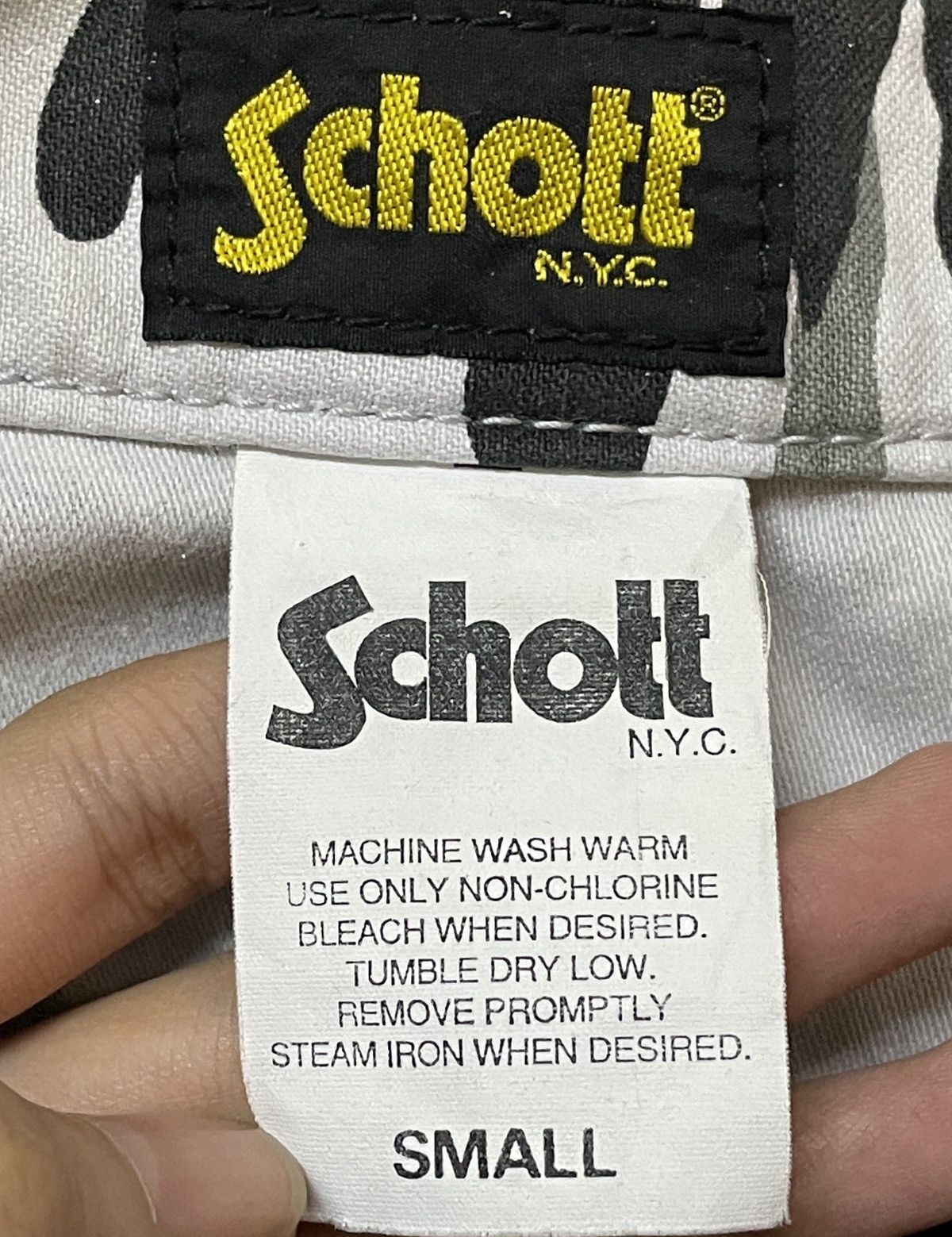 Schott Rare Design Vintage Brand Schott Tactical Cargo Pants 2000s Size US 28 / EU 44 - 10 Thumbnail