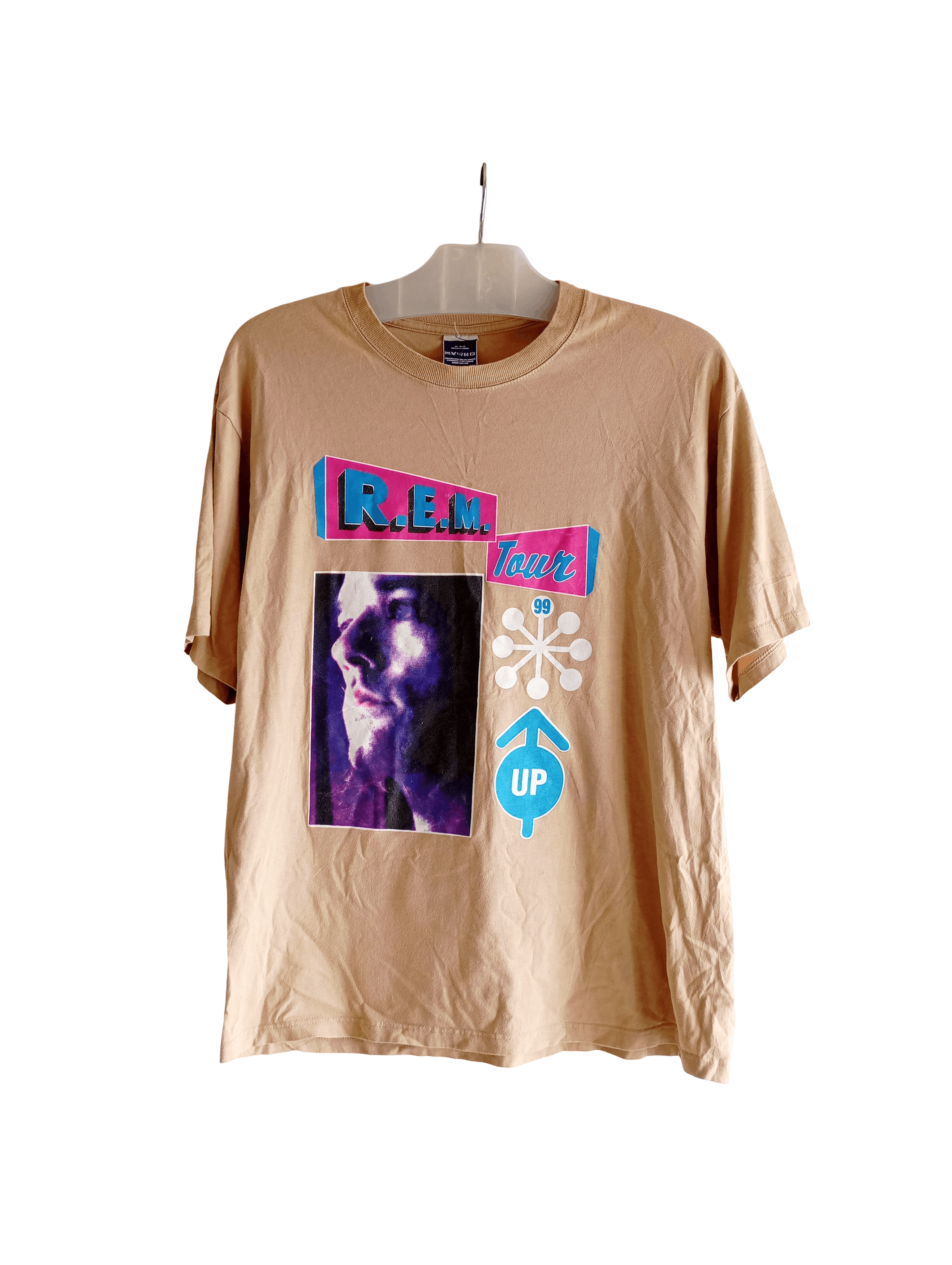 Band Tees *Rare* R.E.M 1999 Rock Band Tour Tshirt Size US M / EU 48-50 / 2 - 1 Thumbnail