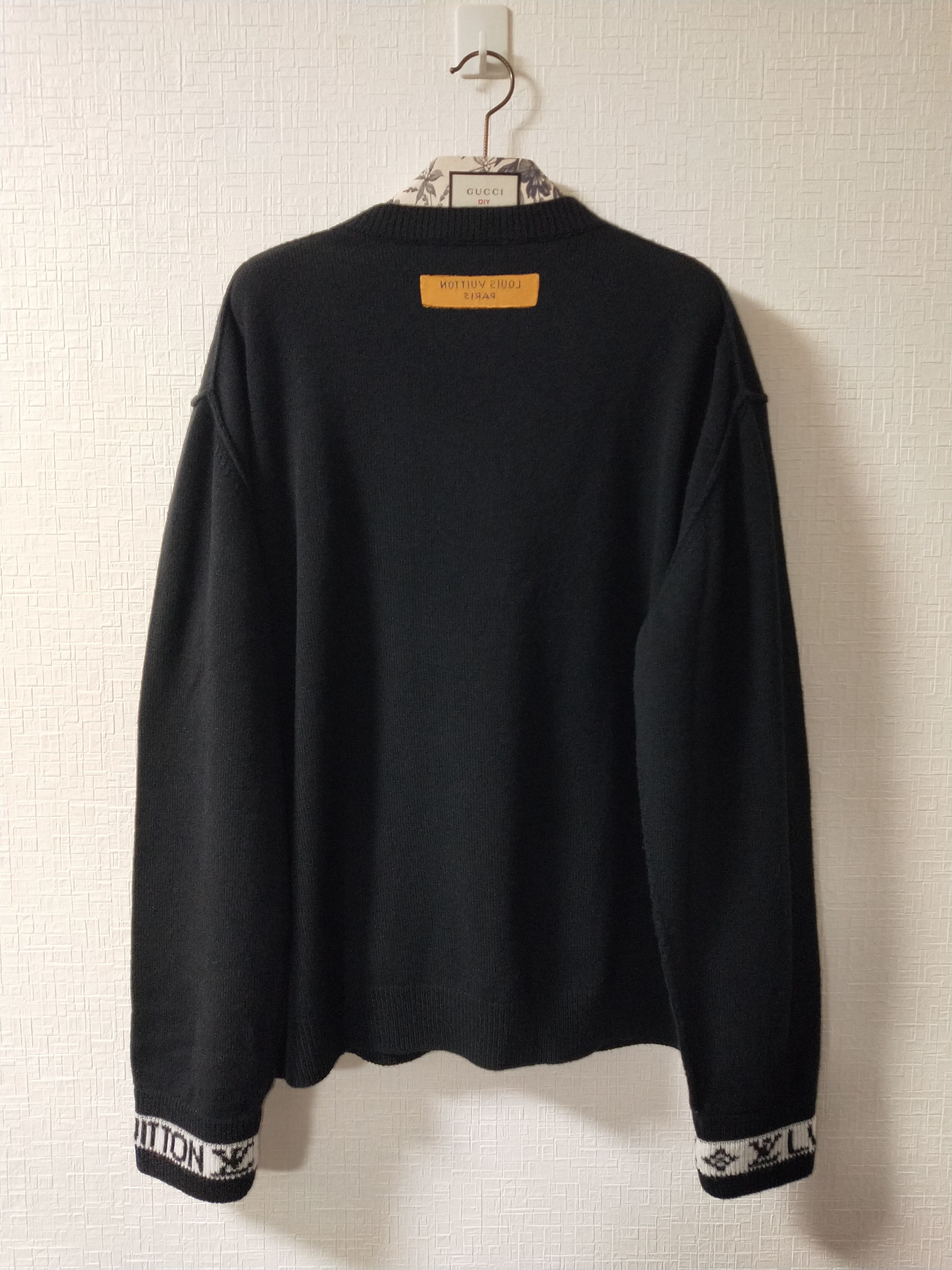 Louis Vuitton LV Cuffs Cashmere Sweater Grailed