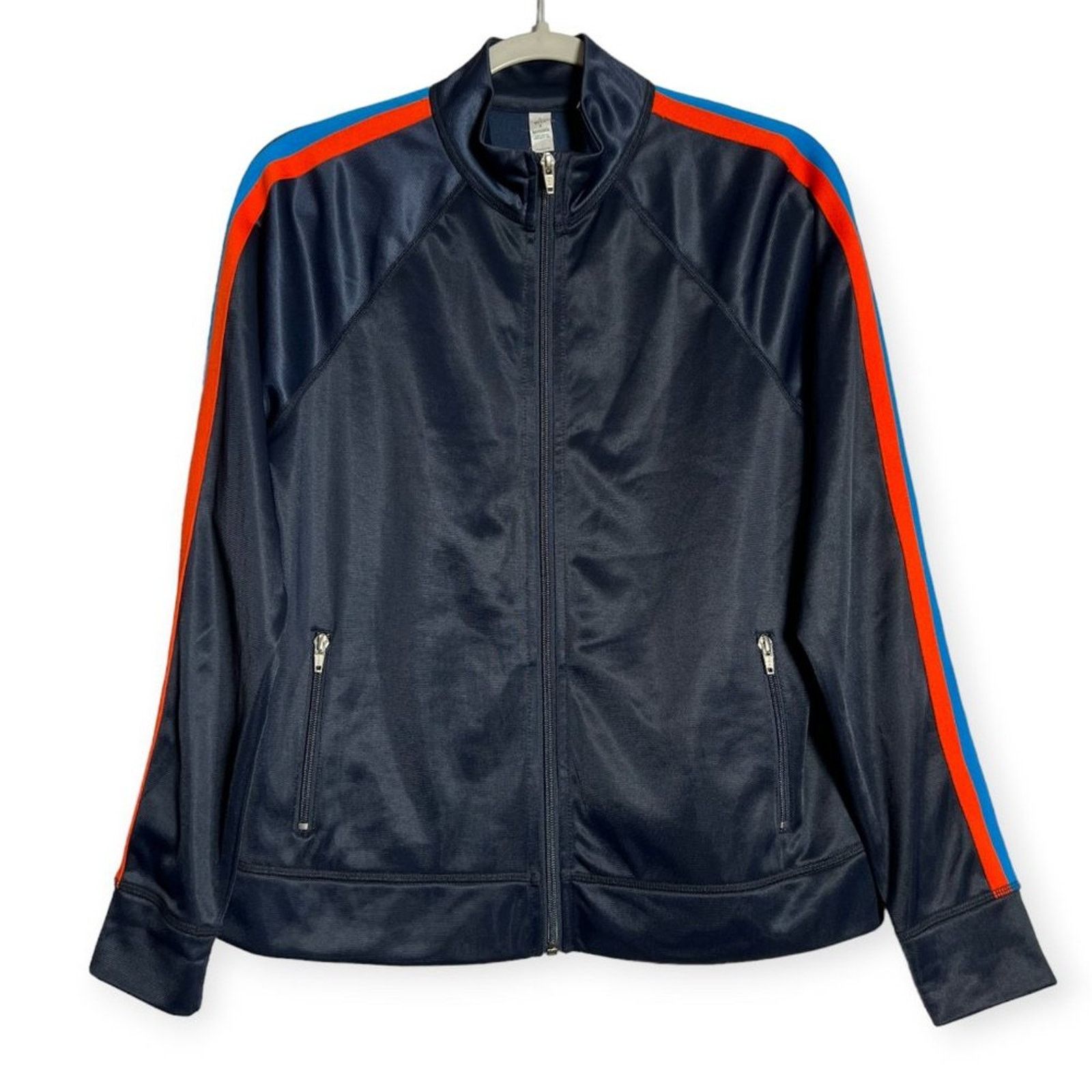 KULE KULE x Bandier Billie Track Jacket Navy Red Size S Size S / US 4 / IT 40 - 1 Thumbnail