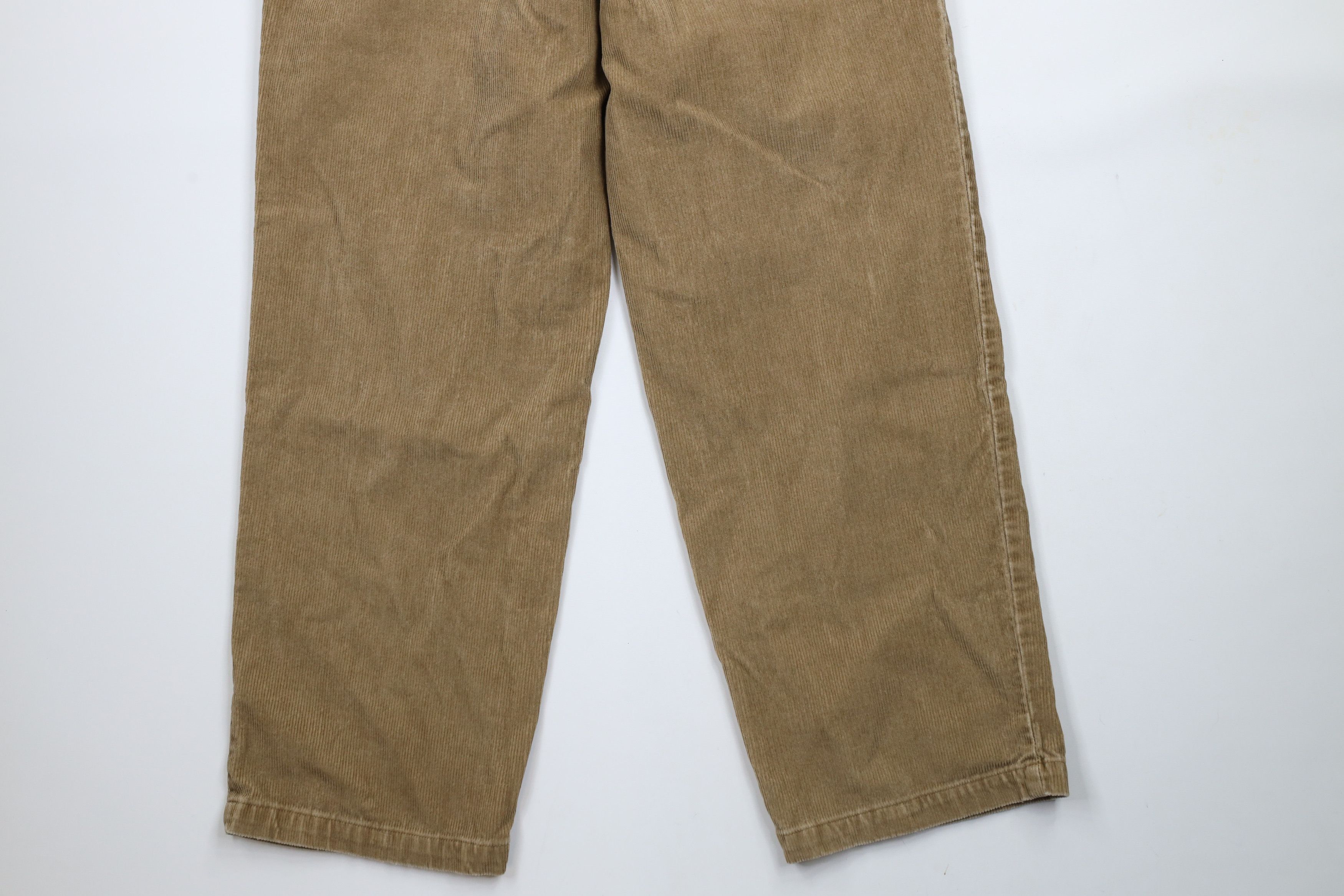 Vintage Vintage 90s Streetwear Wide Leg Surplus Corduroy Chino Pants Size US 34 / EU 50 - 11 Thumbnail