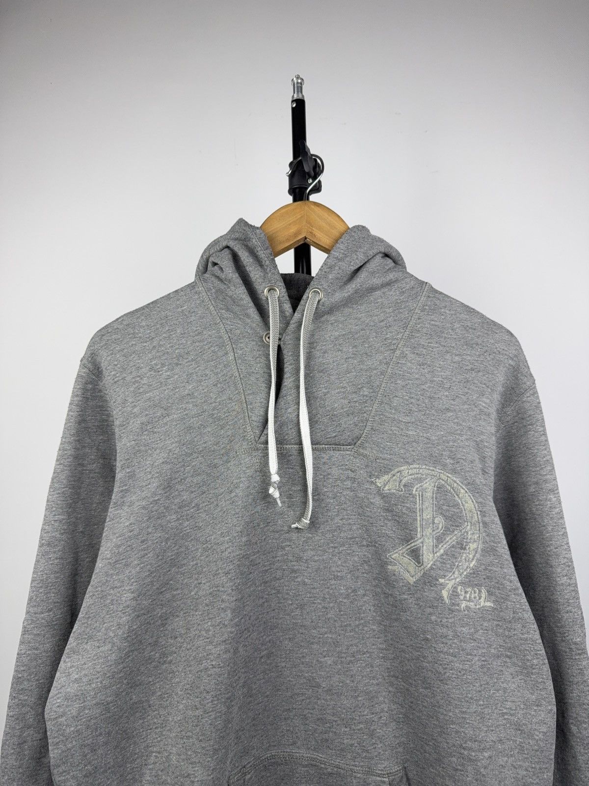 Diesel Luxury Vintage 00s Diesel Superior Division Hoodie XL 🩶 Size US XL / EU 56 / 4 - 2 Thumbnail