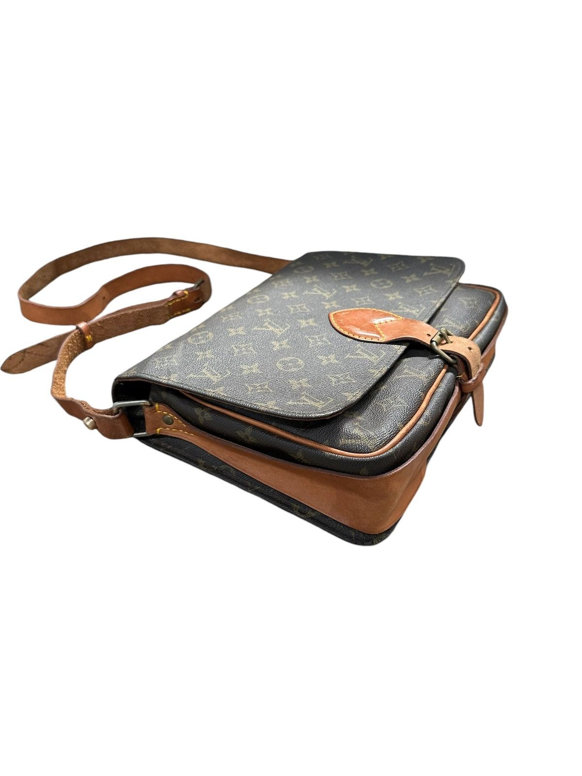 Louis Vuitton × Vintage VINTAGE LOUIS VUITTON CARTOUCHIERE MONOGRAM SHOULDER BAG Size ONE SIZE - 18 Thumbnail