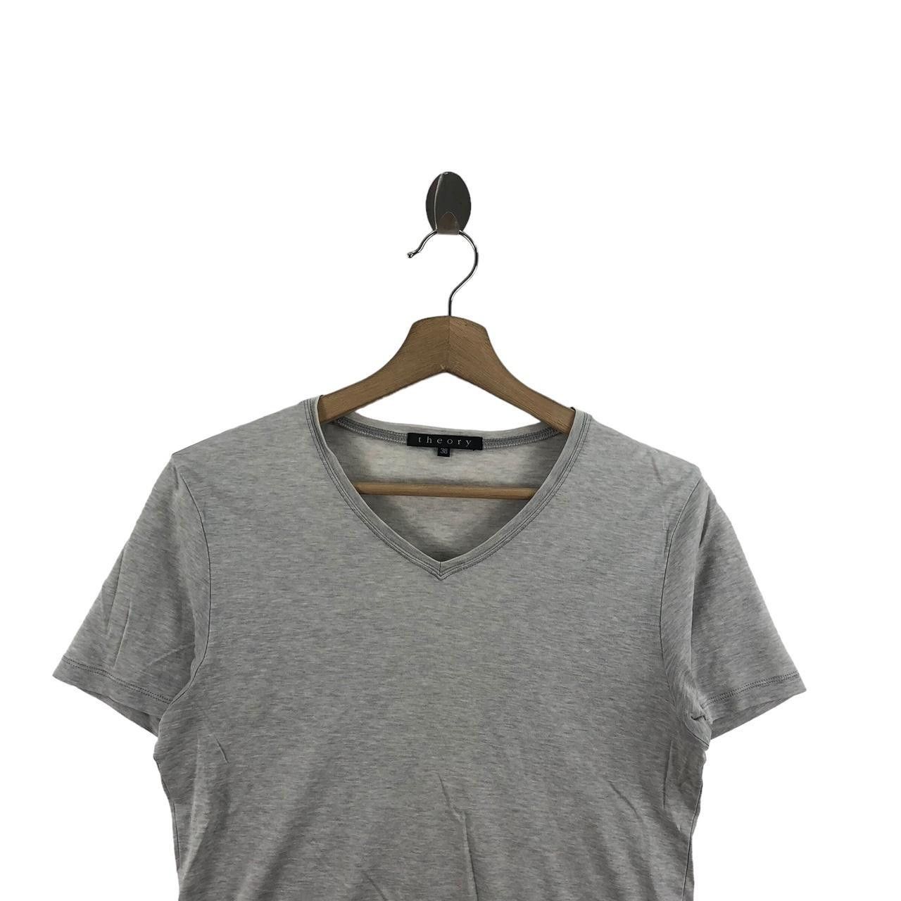 Theory THEORY JAPAN Plain V Neck Tee Shirt Top Summer Vacation Size S / US 4 / IT 40 - 3 Thumbnail