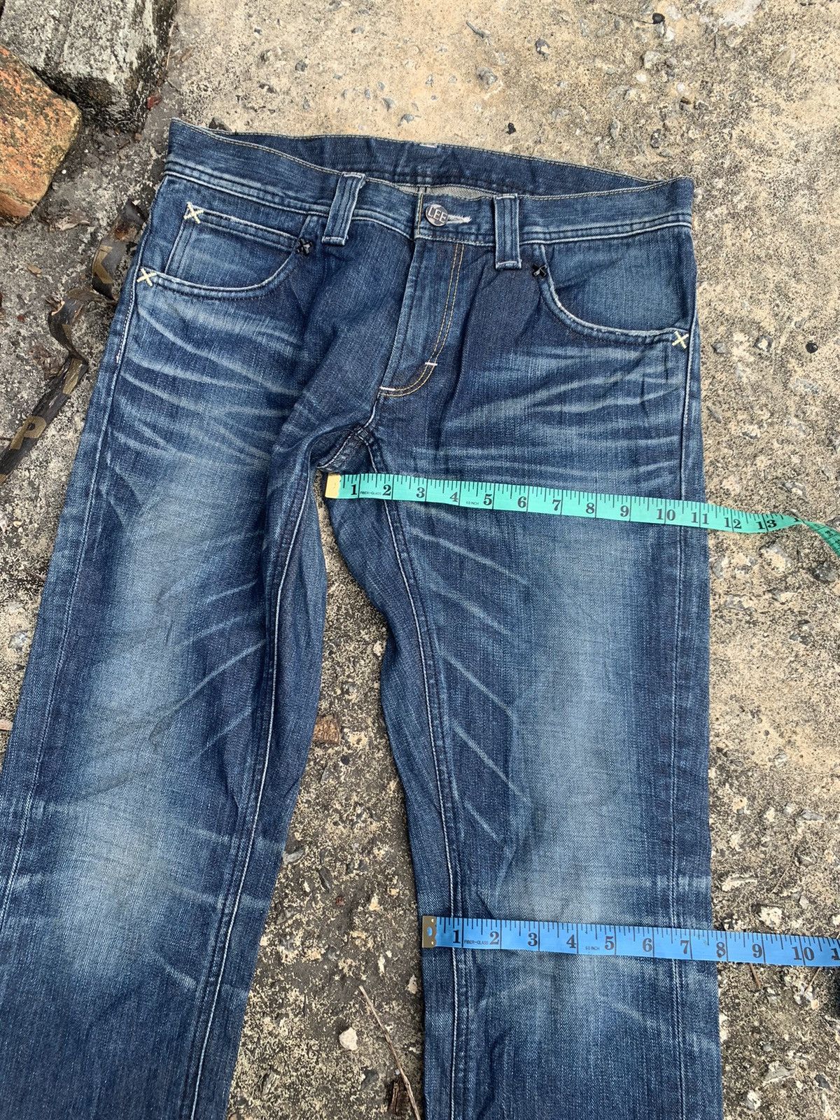 Lee LEE RIDER BLACK PAIR NICE FADED. Size US 32 / EU 48 - 3 Thumbnail