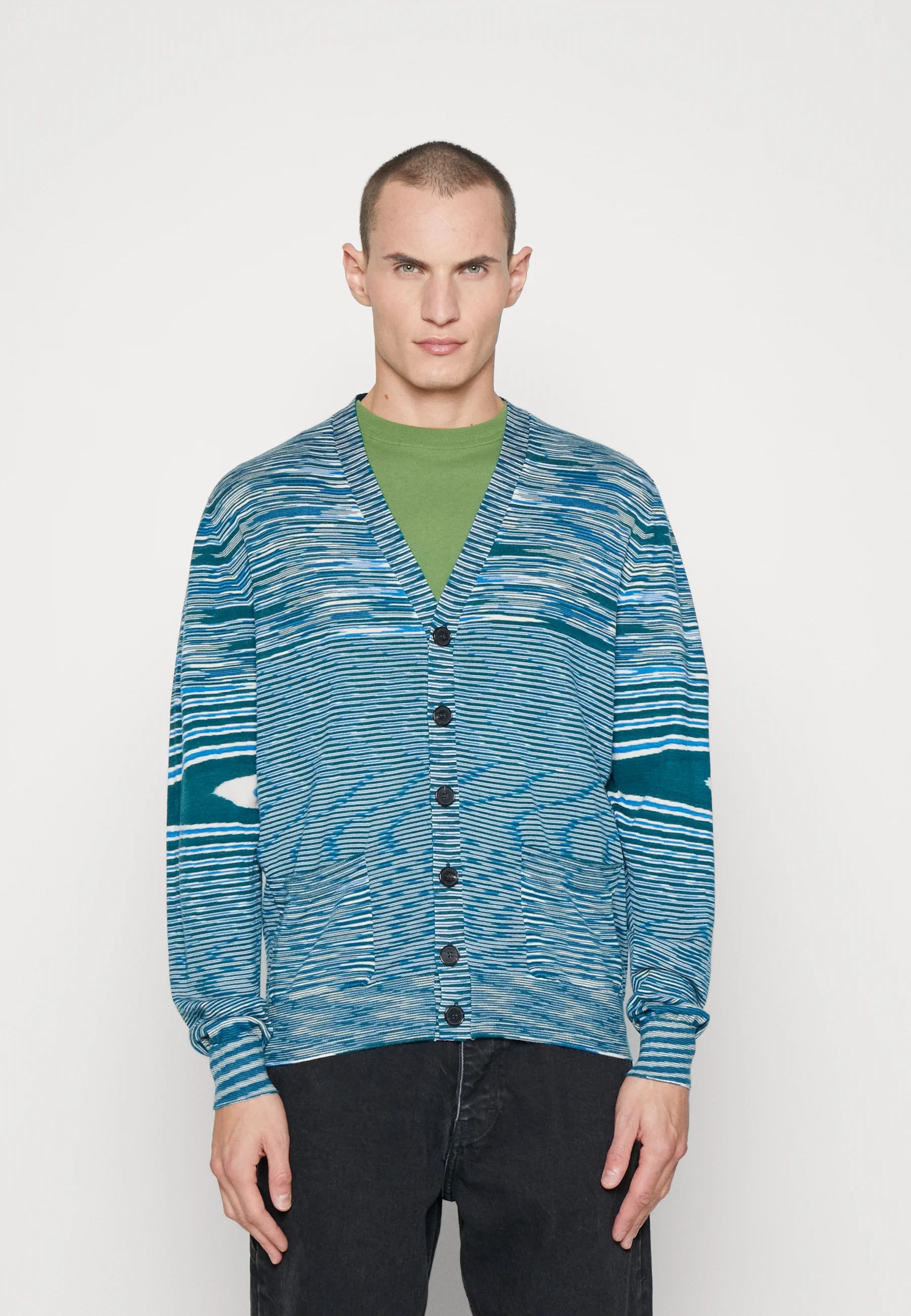 Missoni o1y0225 Cardigan in Multicolor Size US L / EU 52-54 / 3 - 3 Thumbnail