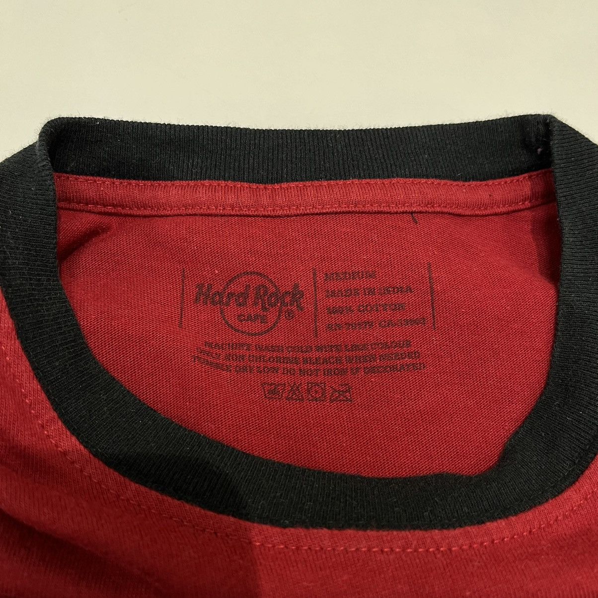Hard Rock Cafe Hard Rock Cafe Tee Red Size US M / EU 48-50 / 2 - 4 Thumbnail